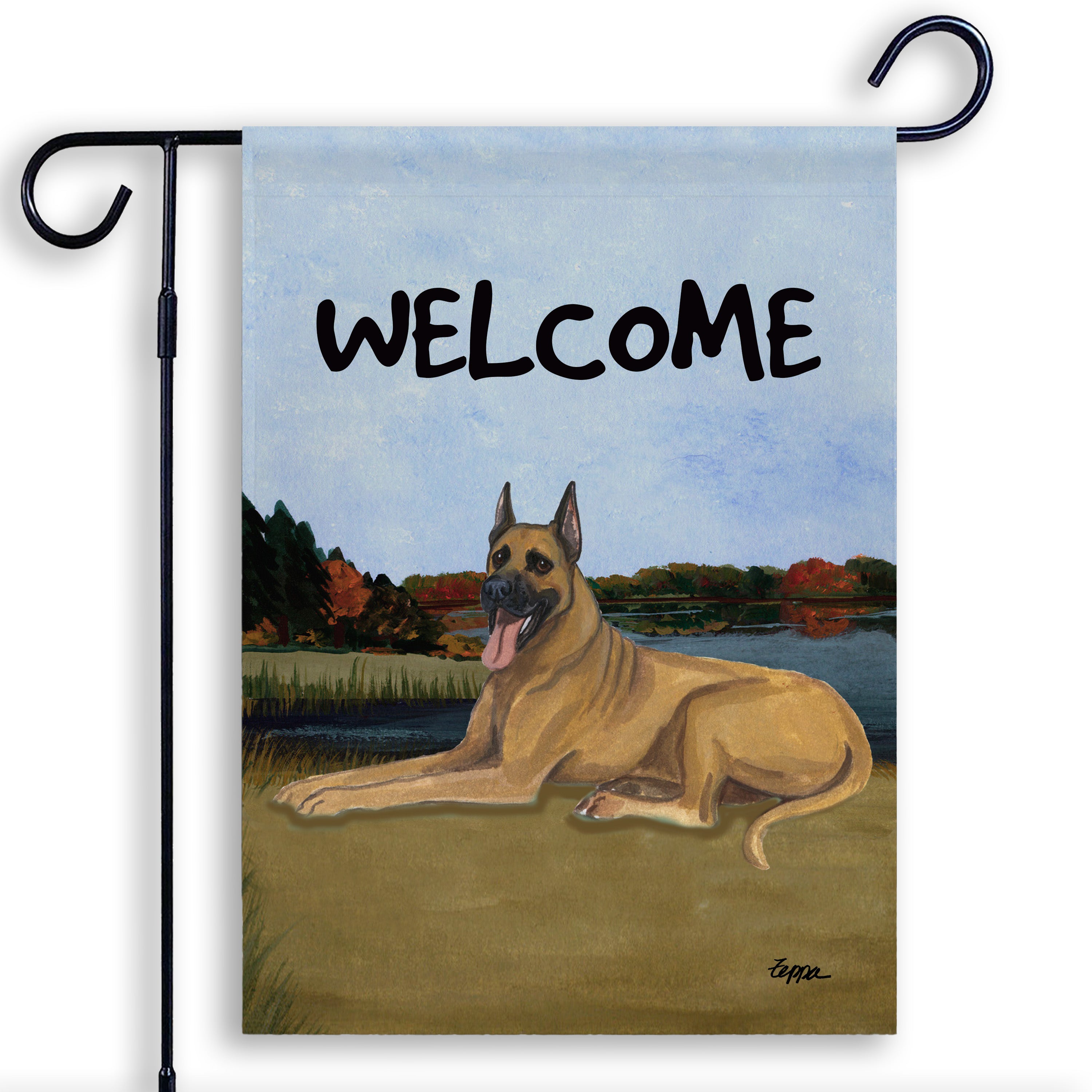 Great Dane Garden Flag