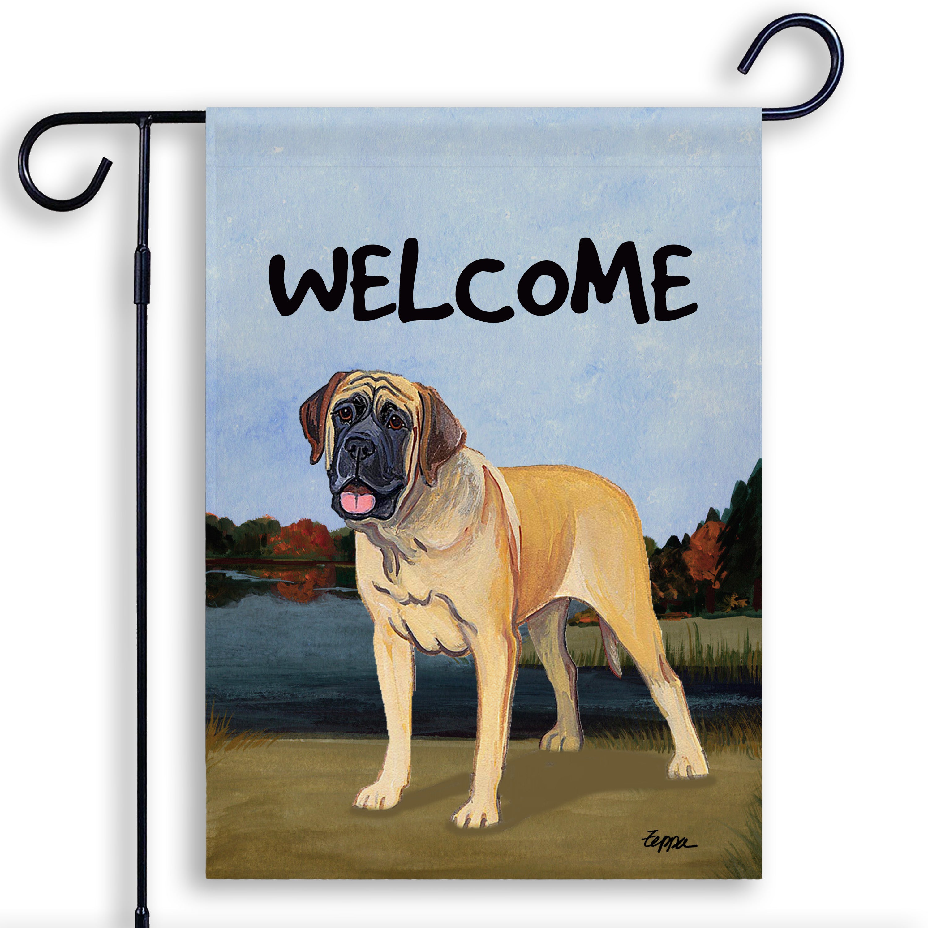 Mastiff Garden Flag