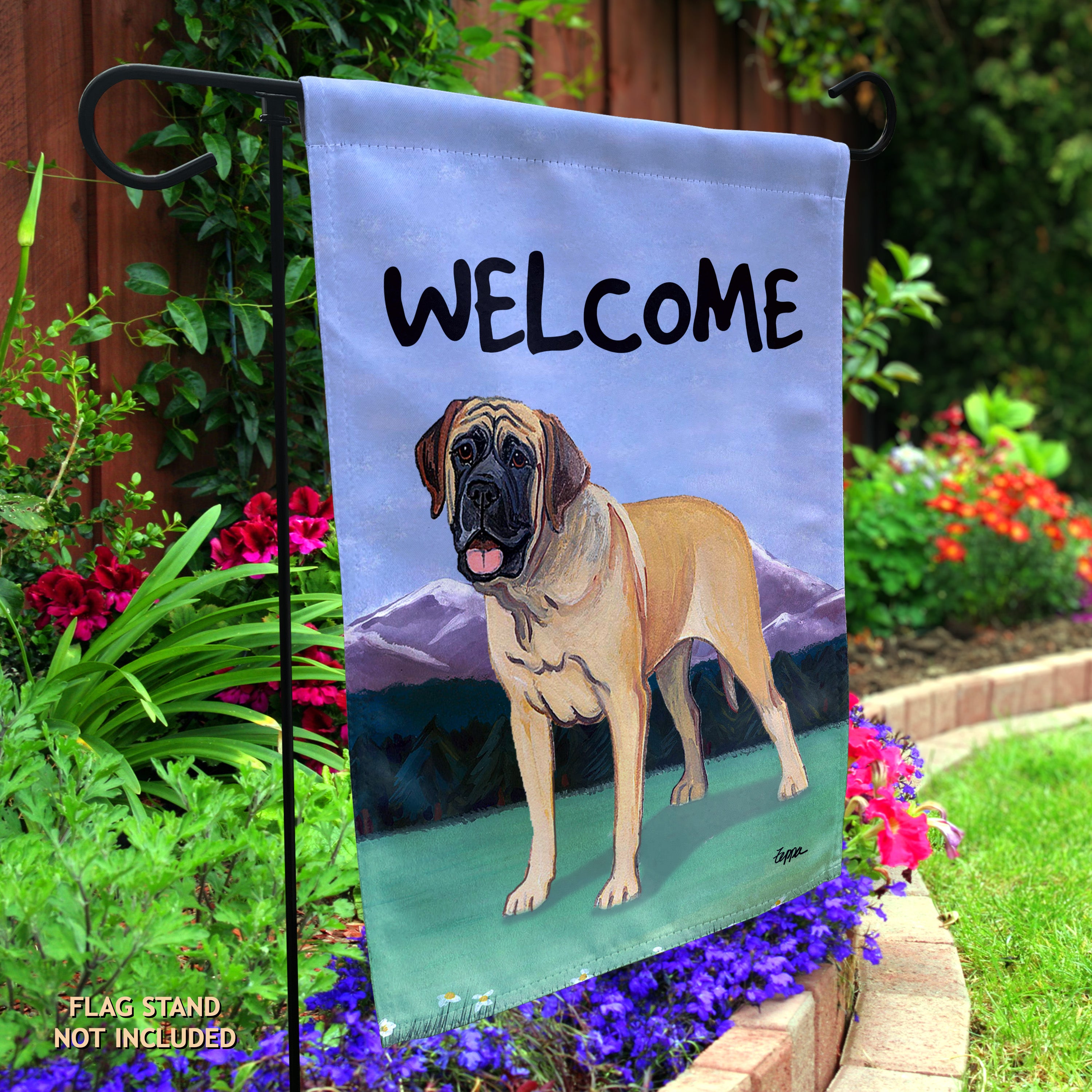 Mastiff Garden Flag