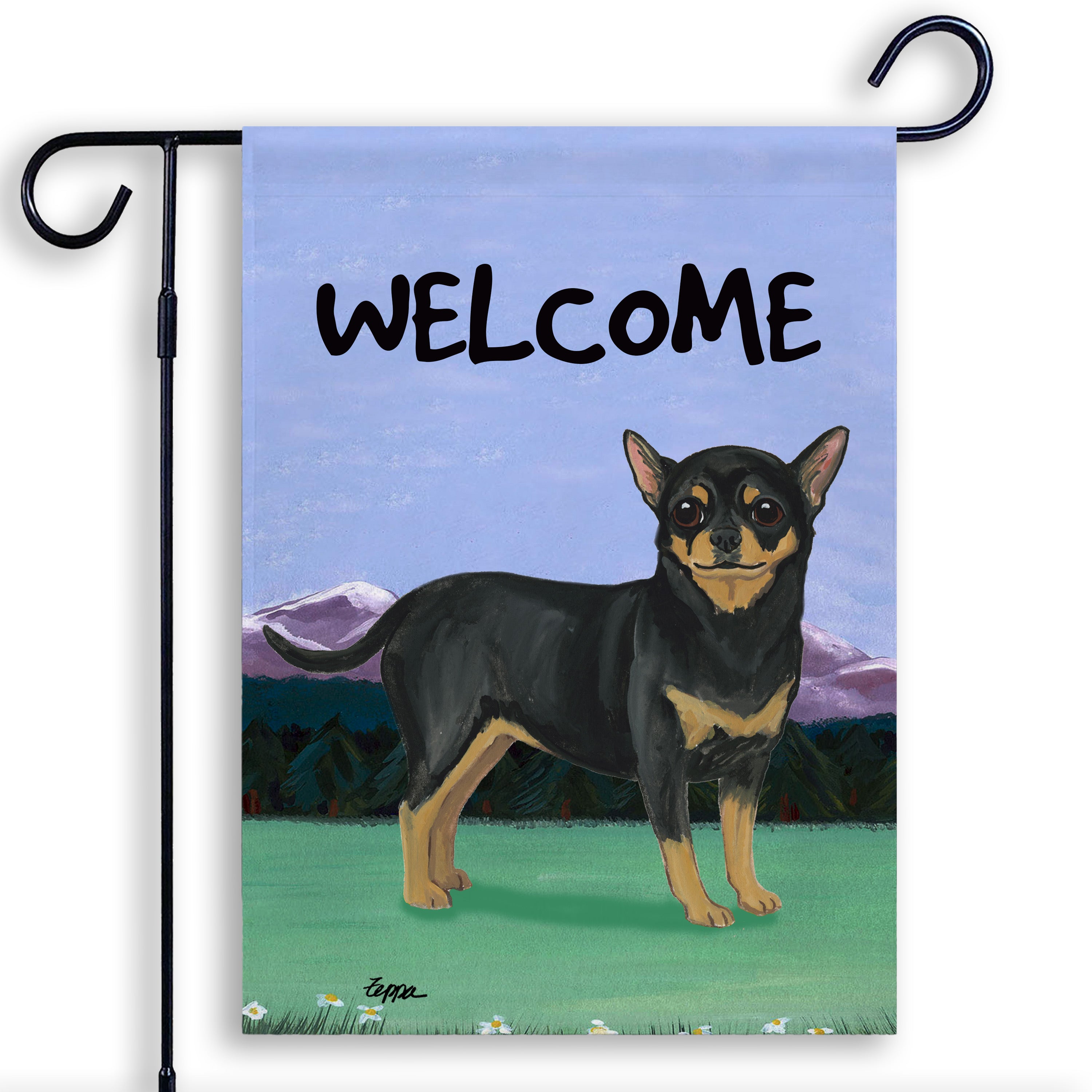 Chihuahua Garden Flag