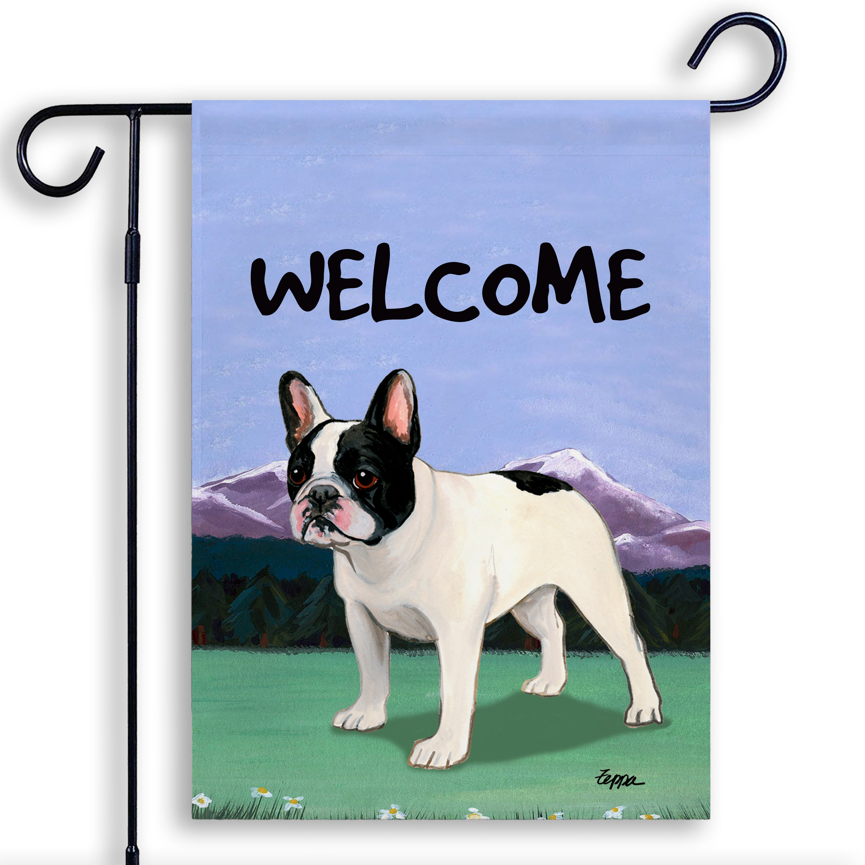 French Bulldog Garden Flag