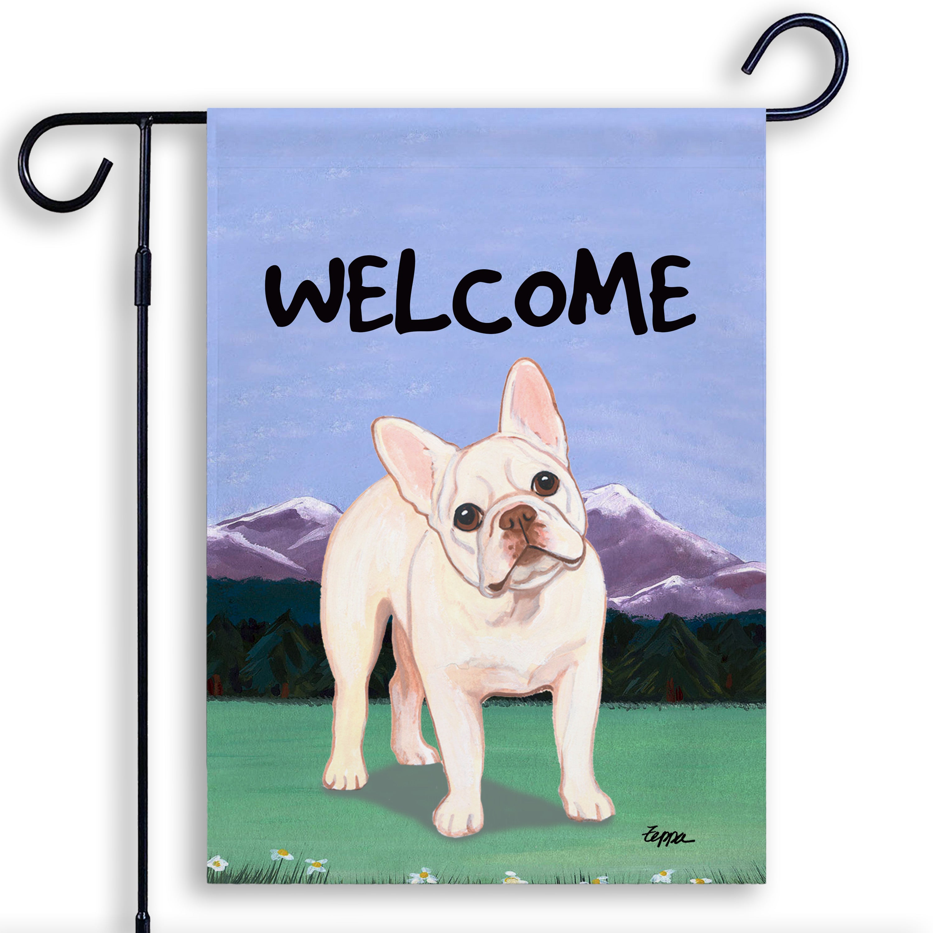 French Bulldog Garden Flag