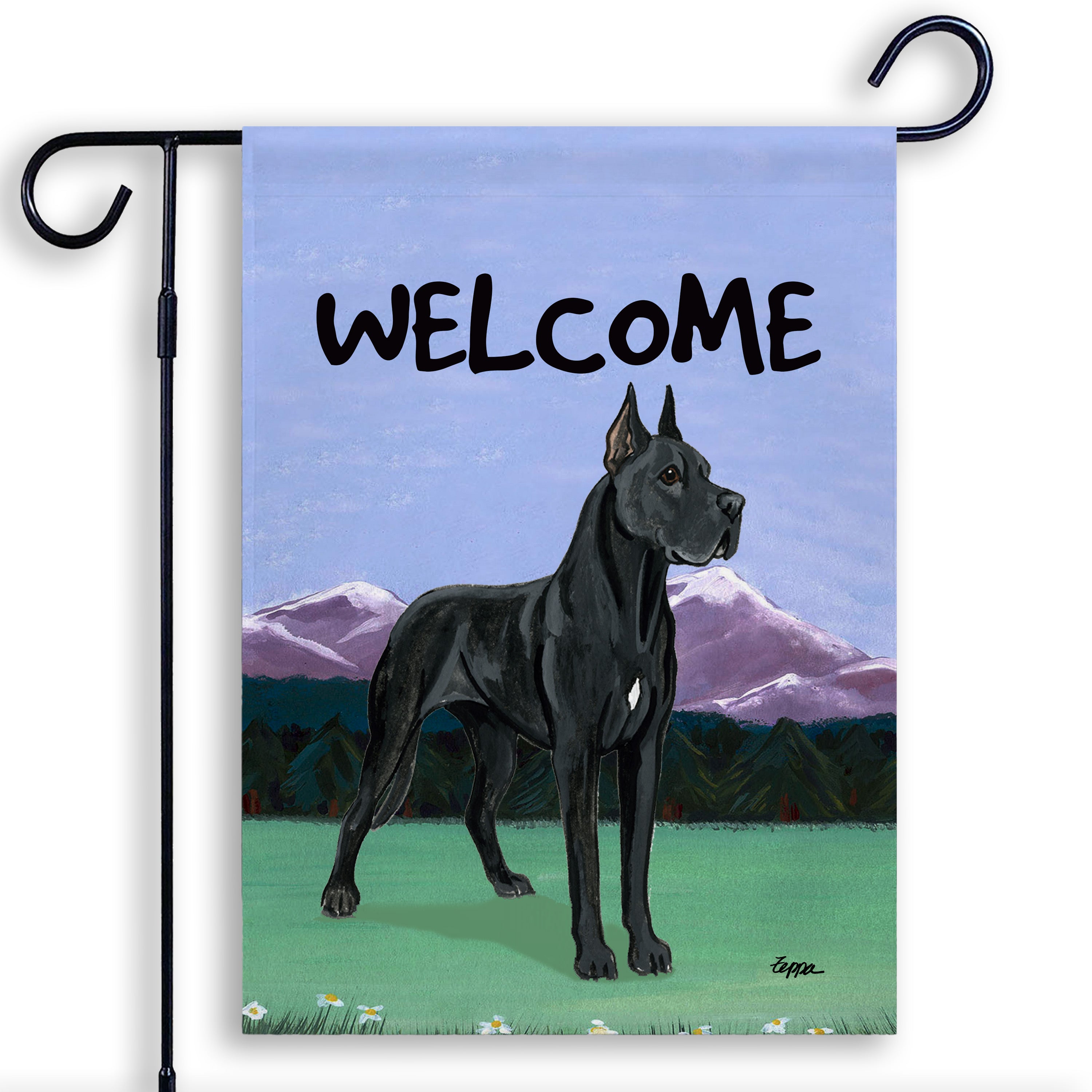Great Dane Garden Flag