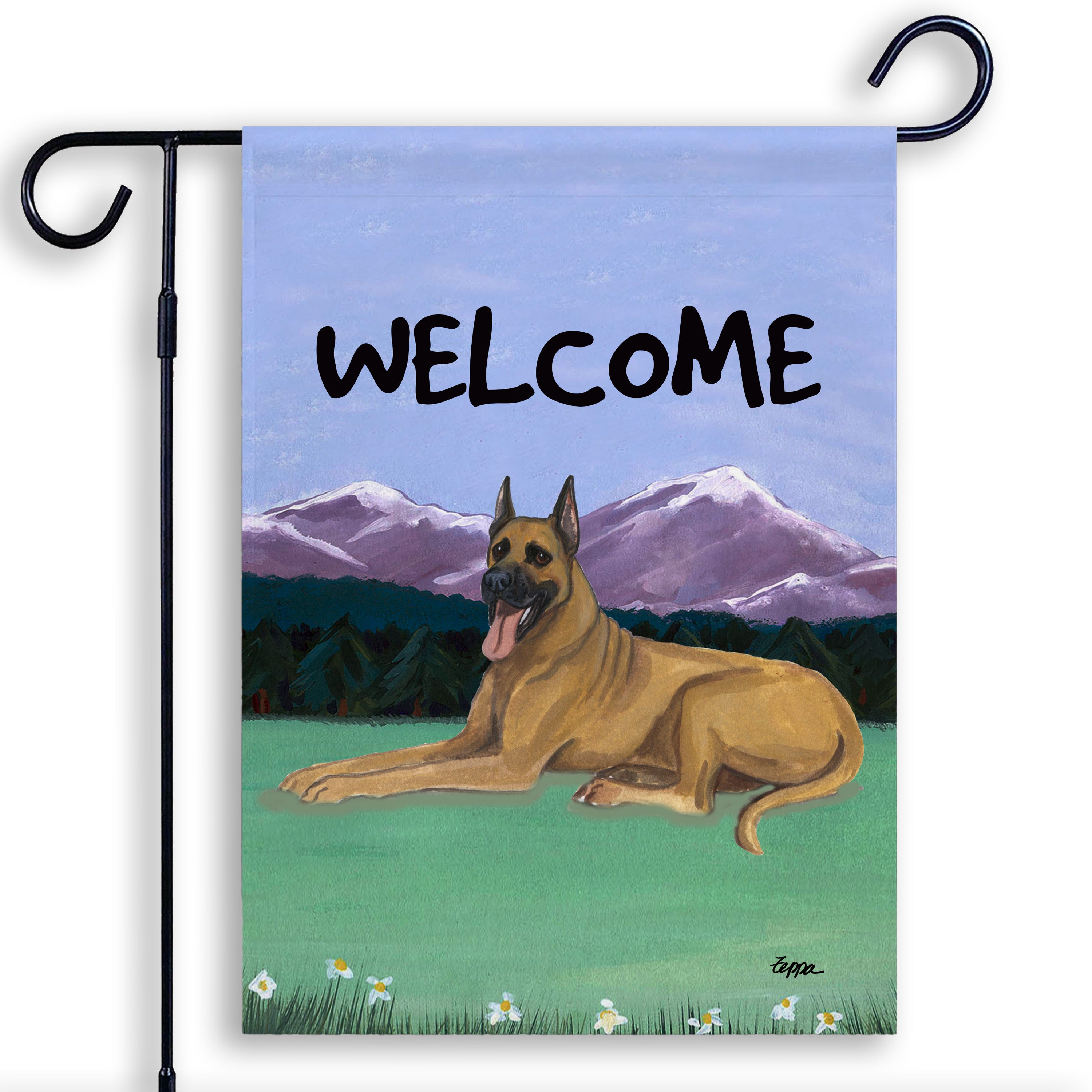 Great Dane Garden Flag