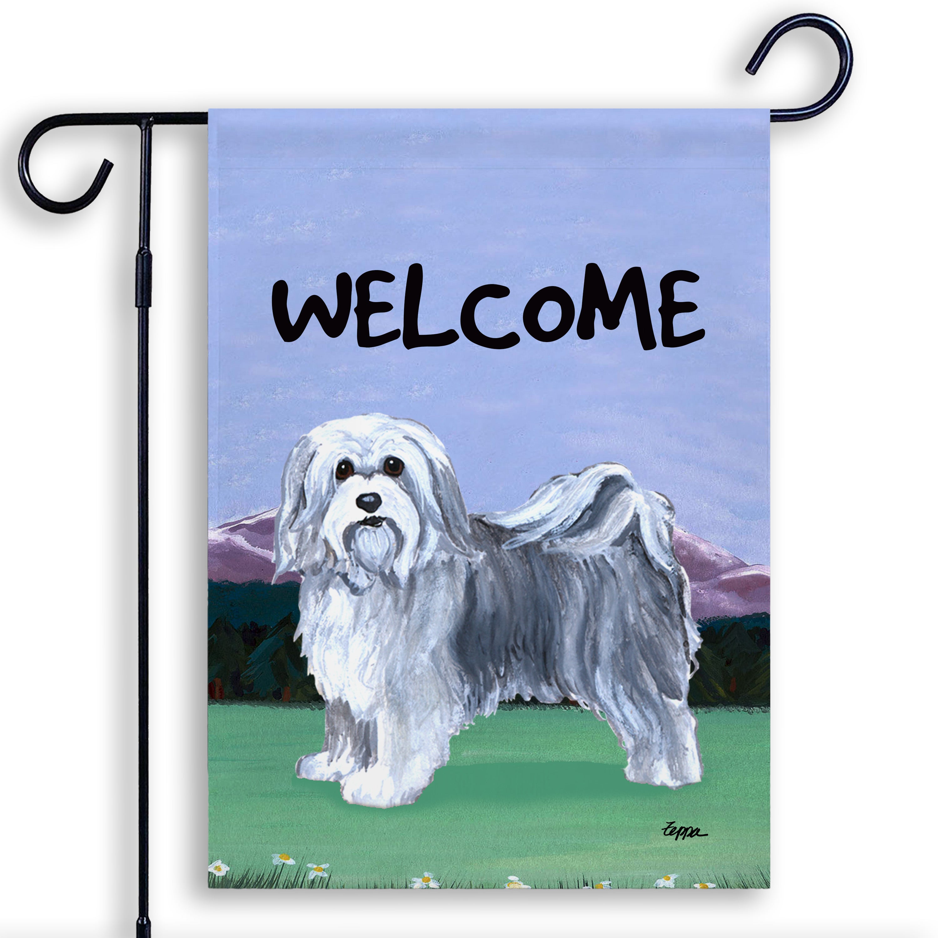 Havanese Garden Flag