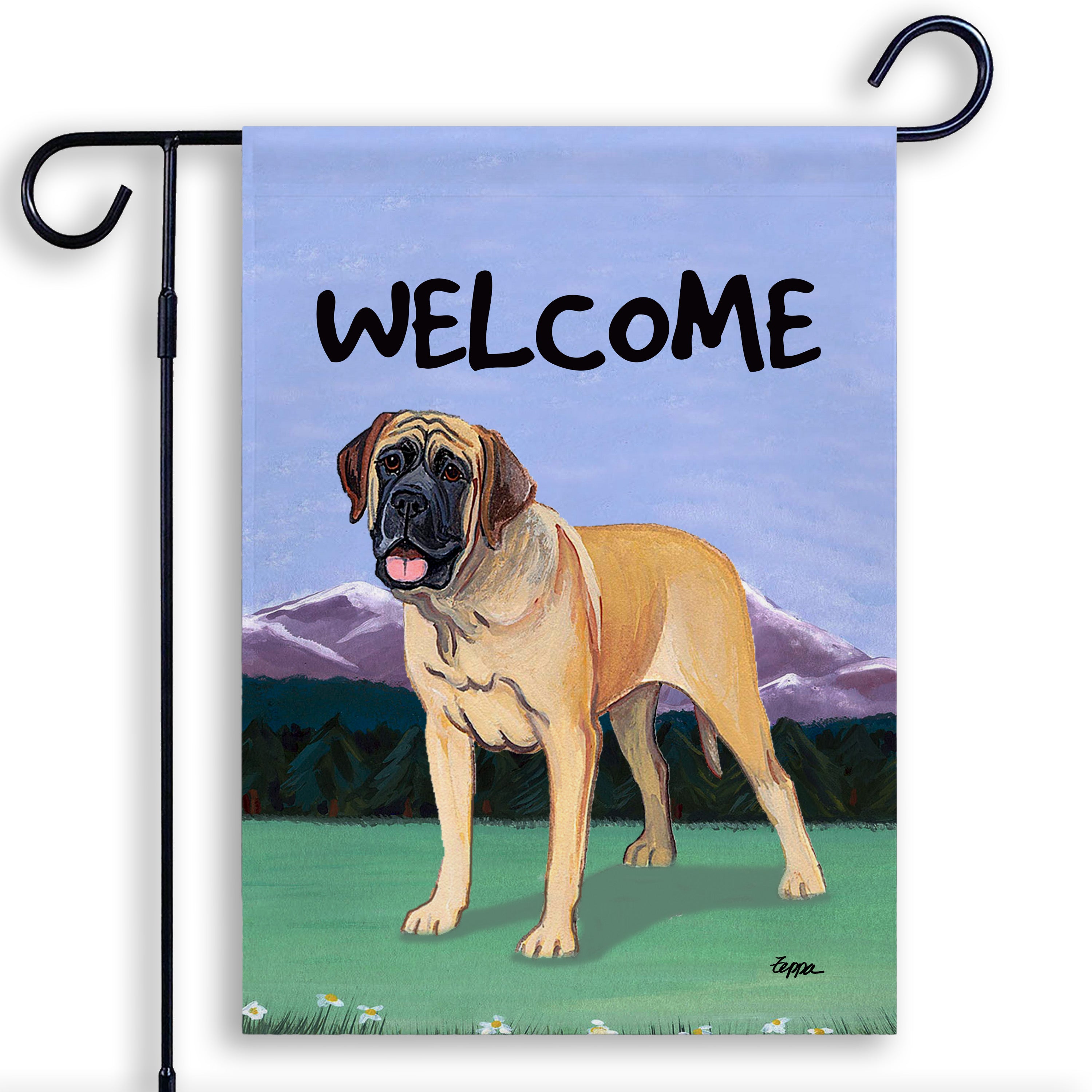 Mastiff Garden Flag