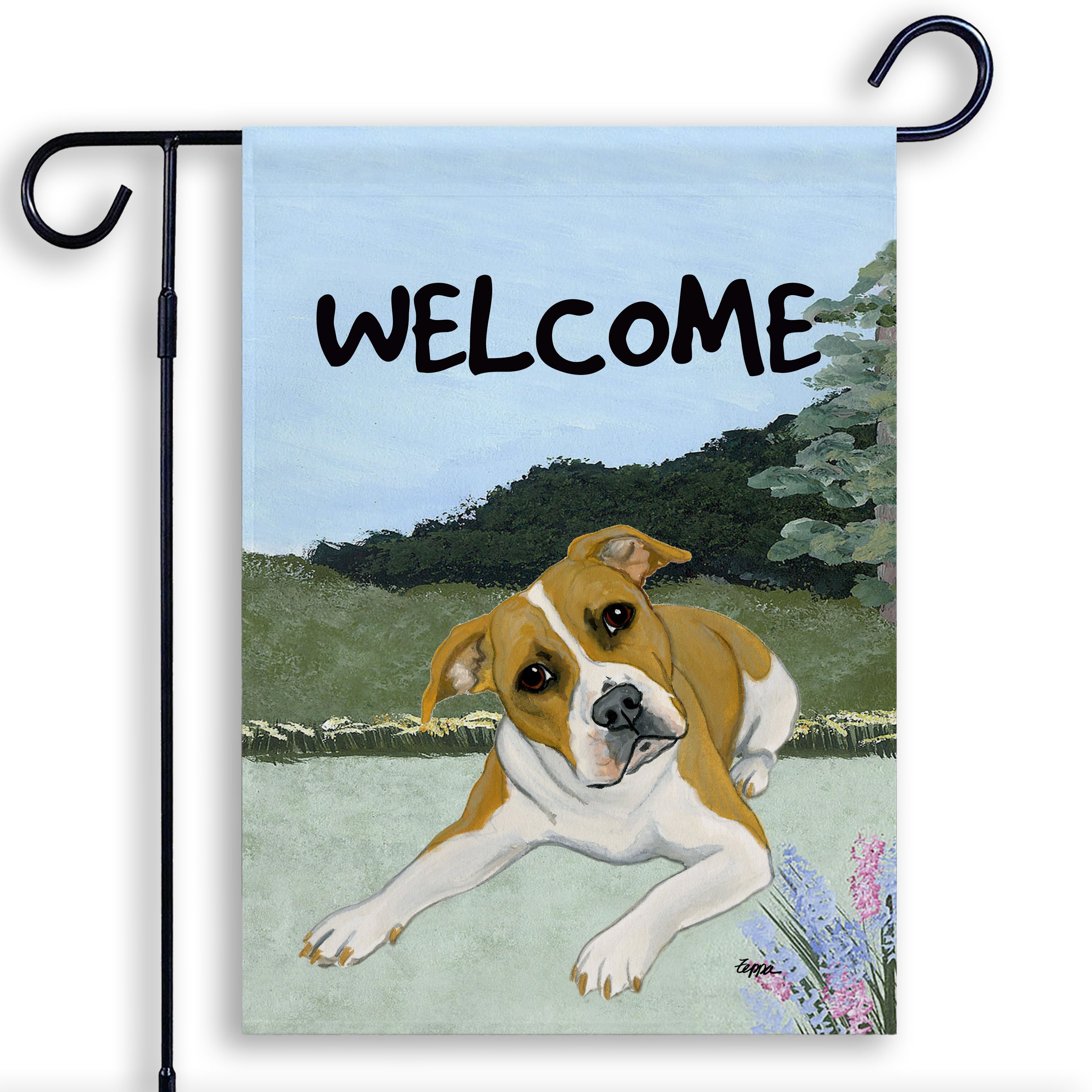 American Pit Bull Garden Flag