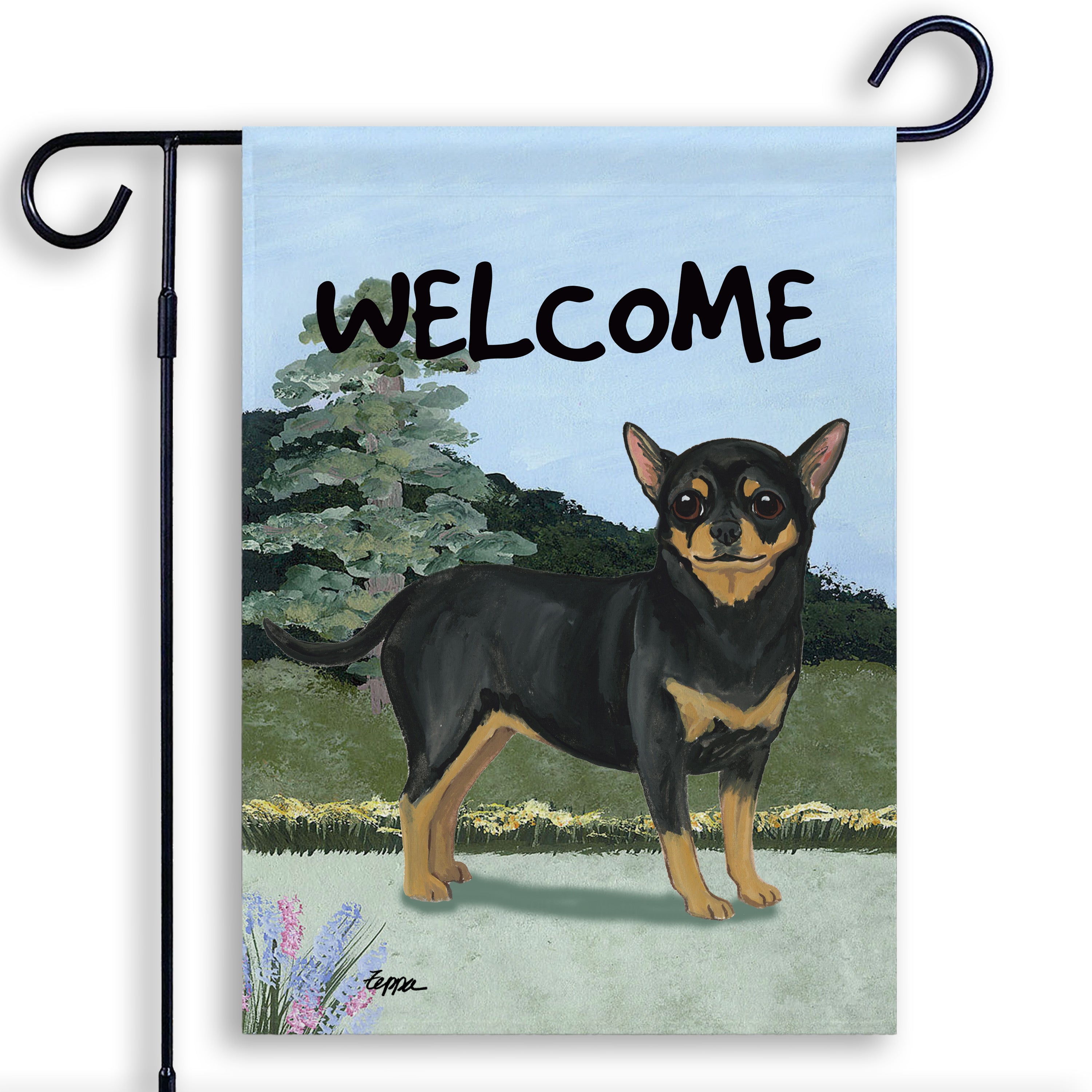 Chihuahua Garden Flag