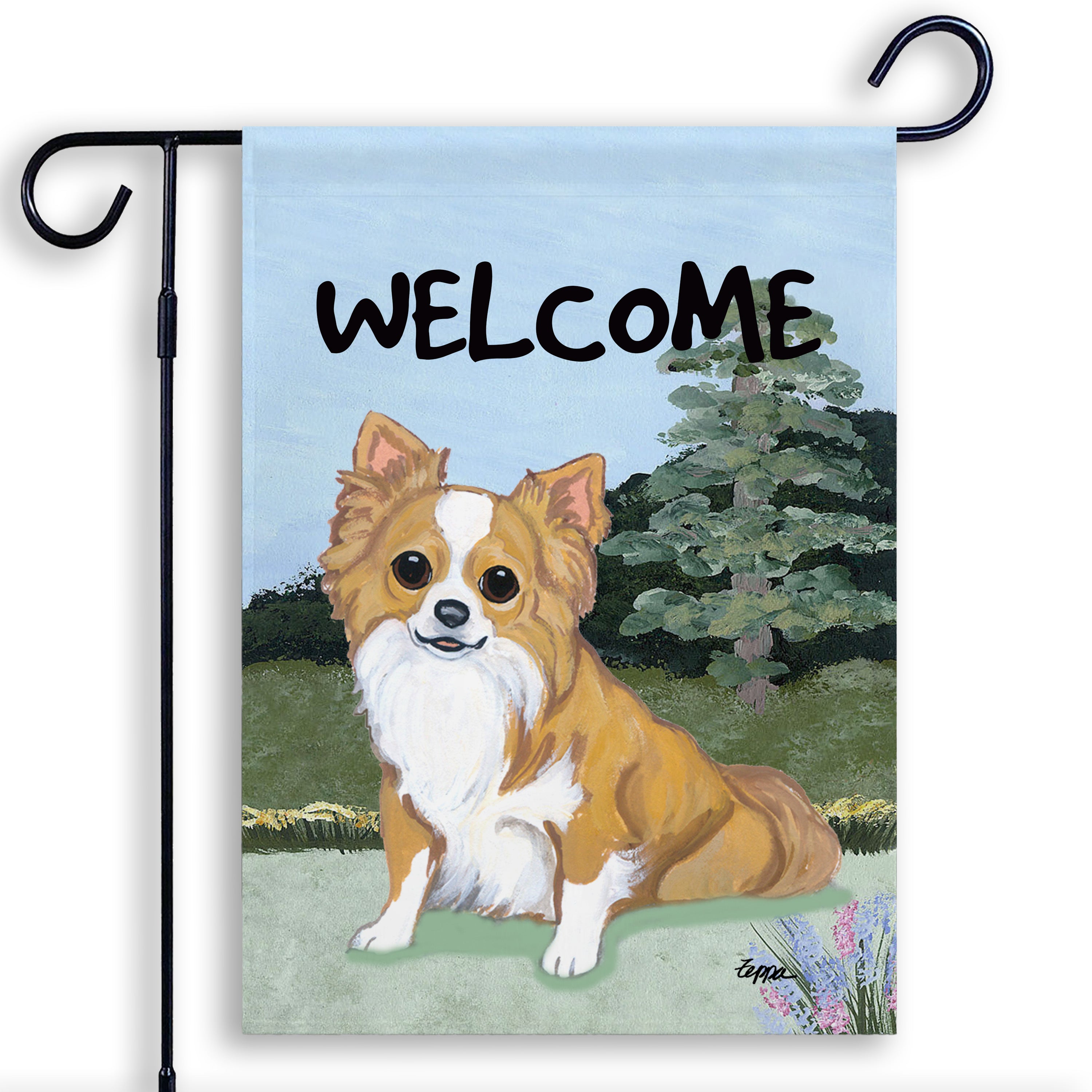 Chihuahua Garden Flag