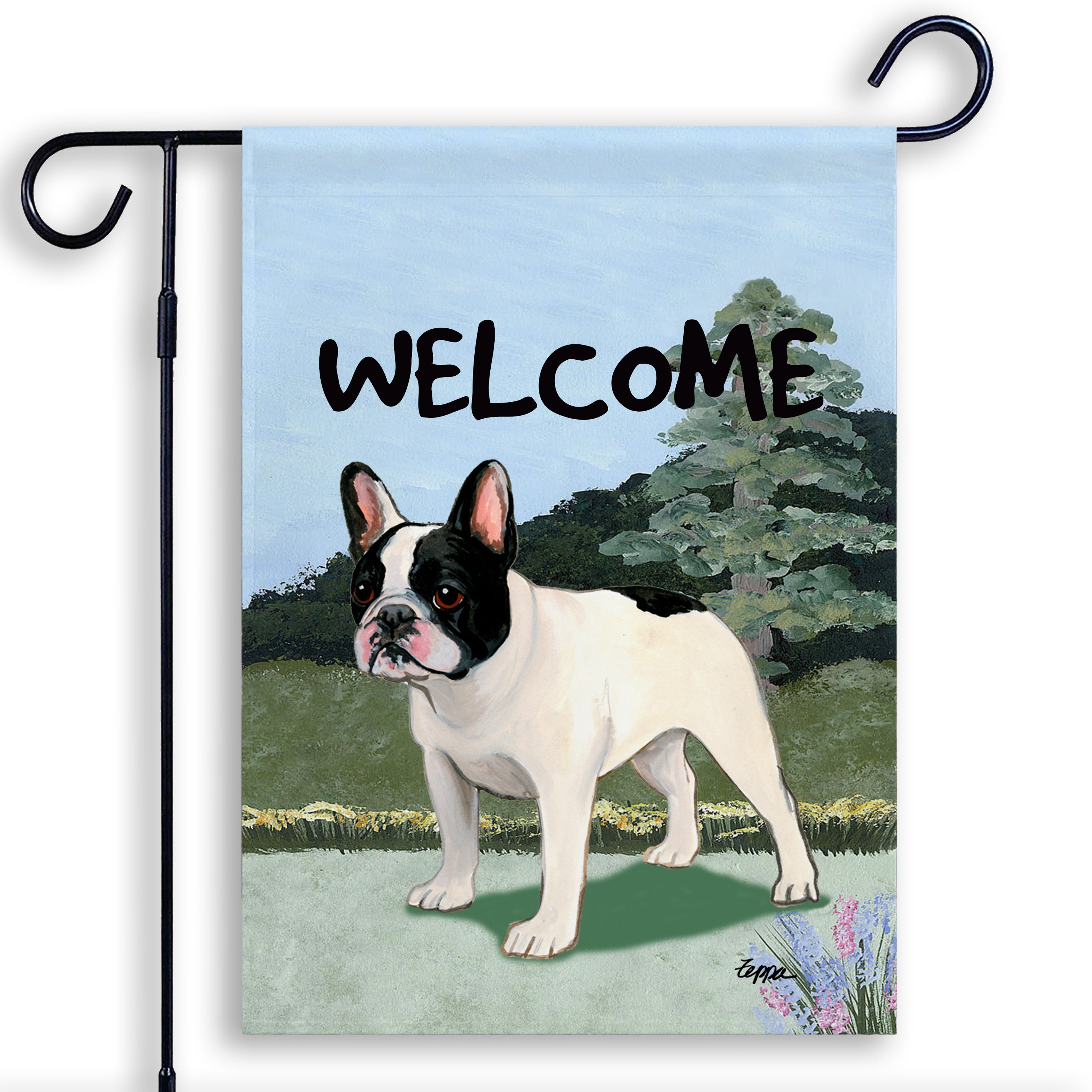 French Bulldog Garden Flag