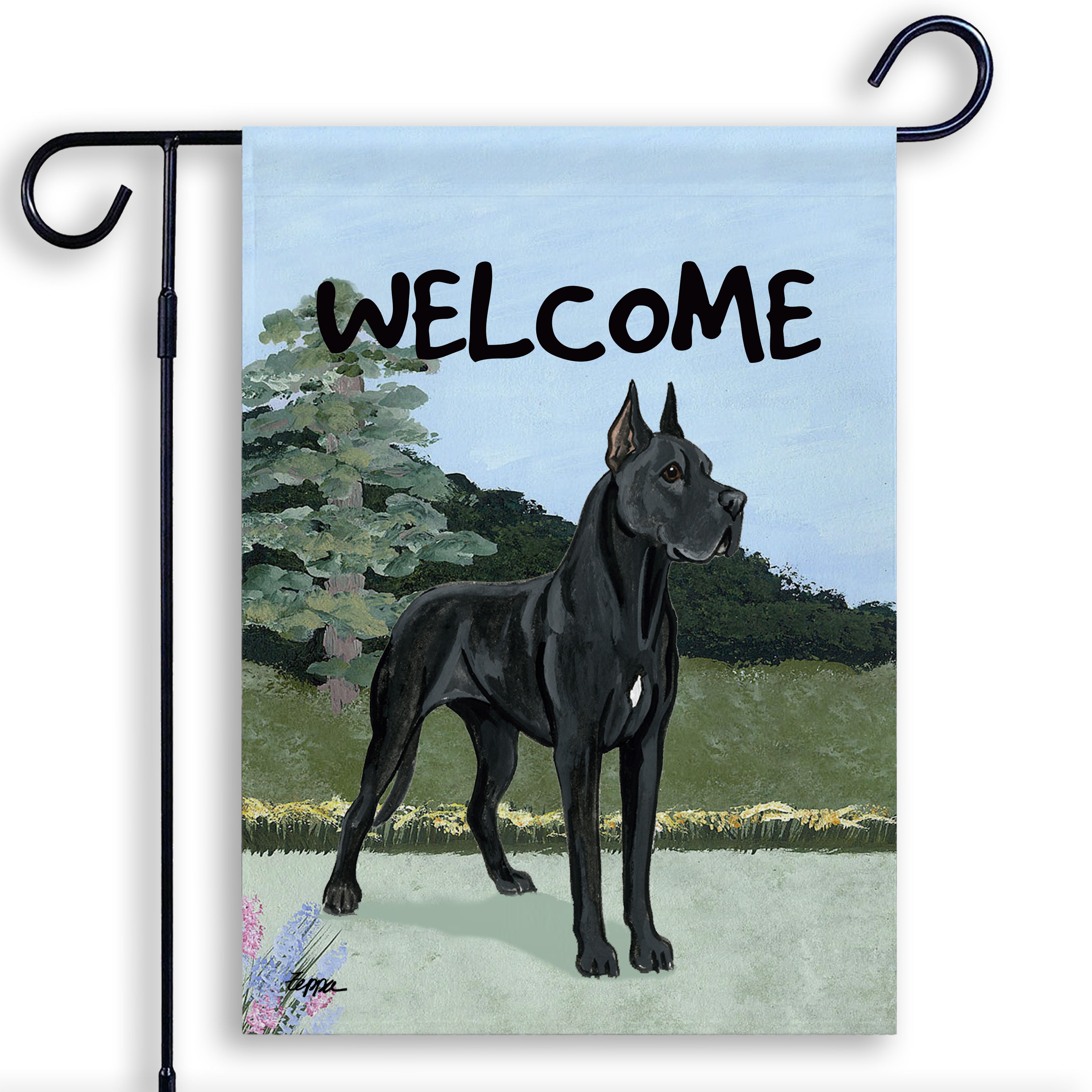 Great Dane Garden Flag