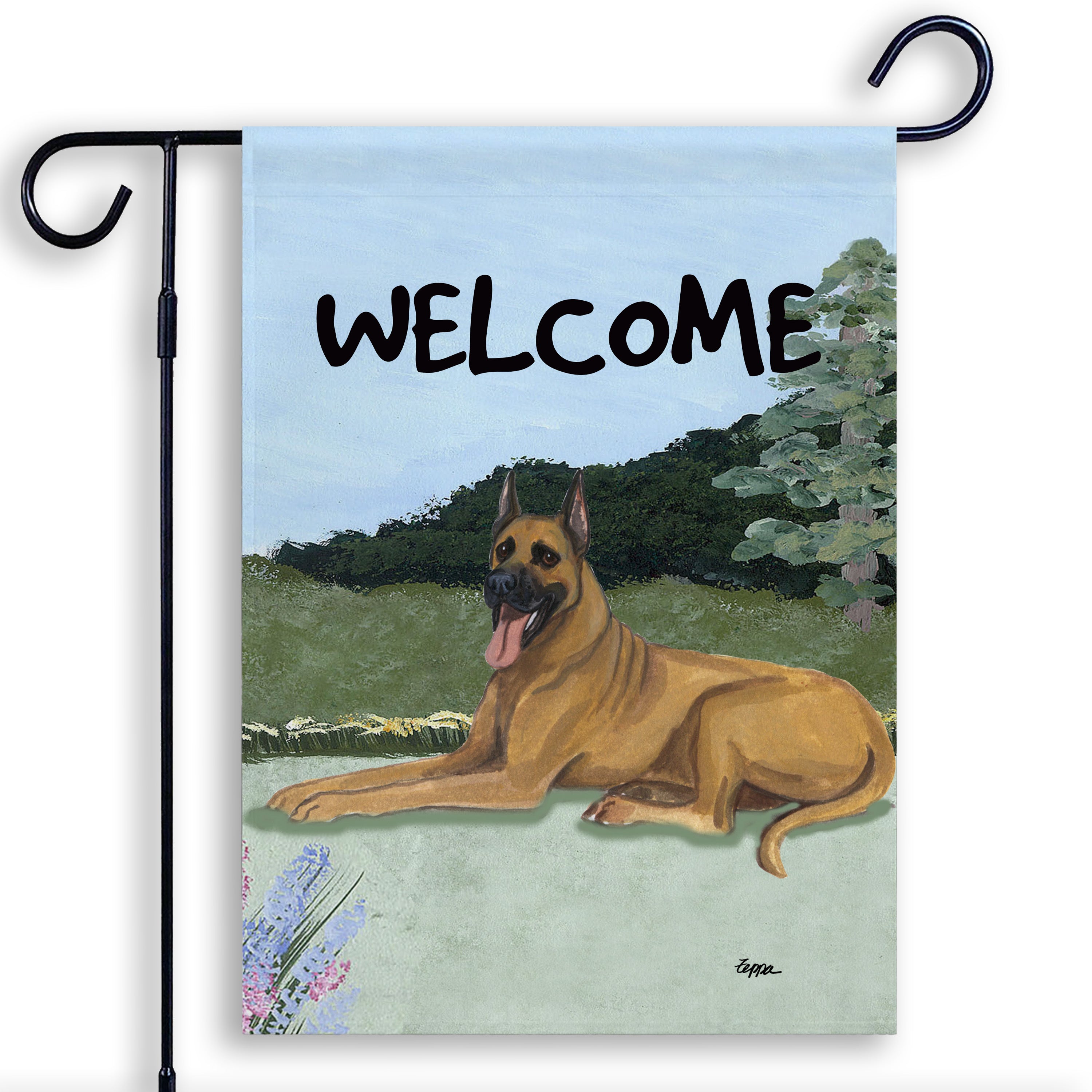 Great Dane Garden Flag
