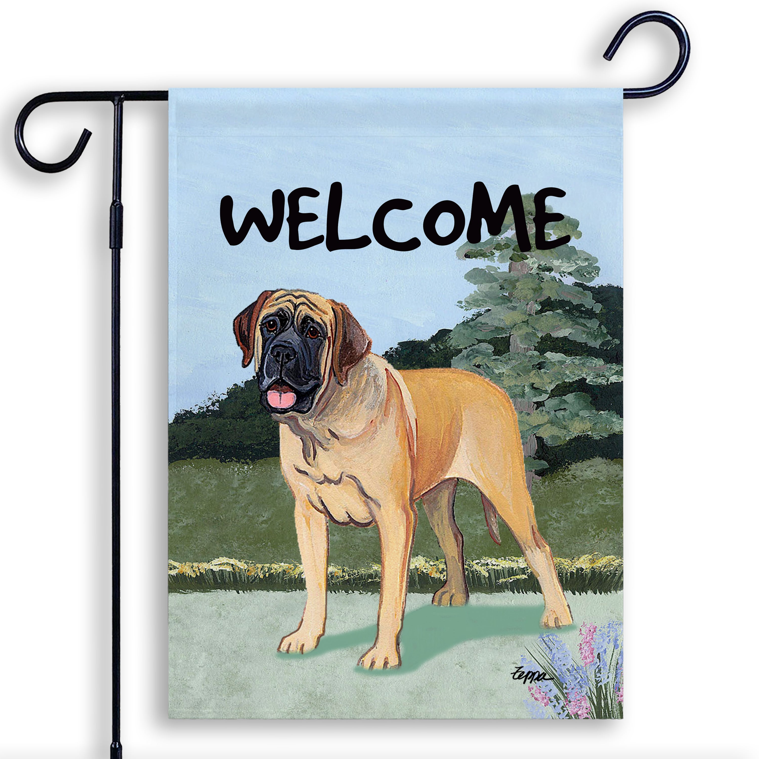 Mastiff Garden Flag