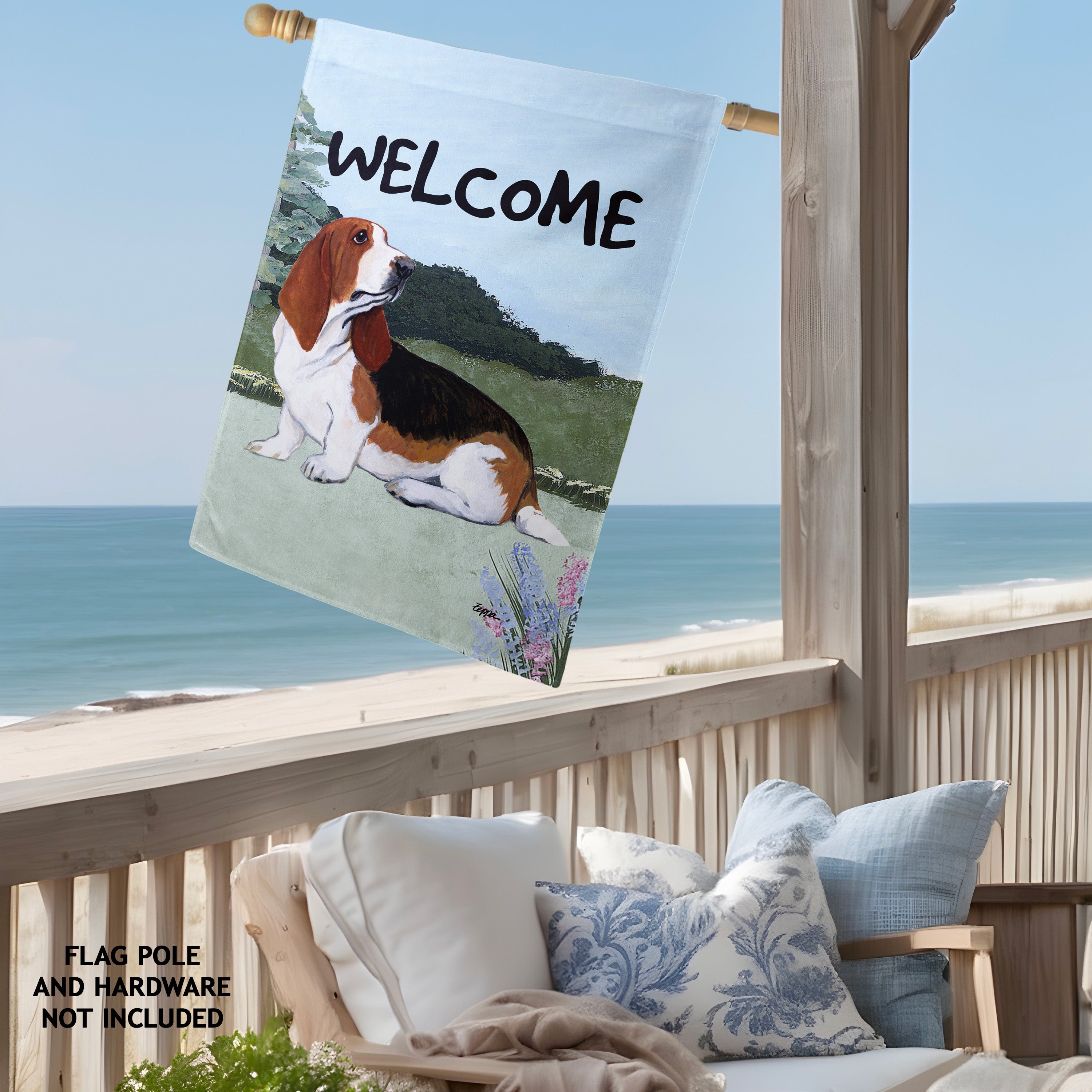 Basset Hound      House Flag