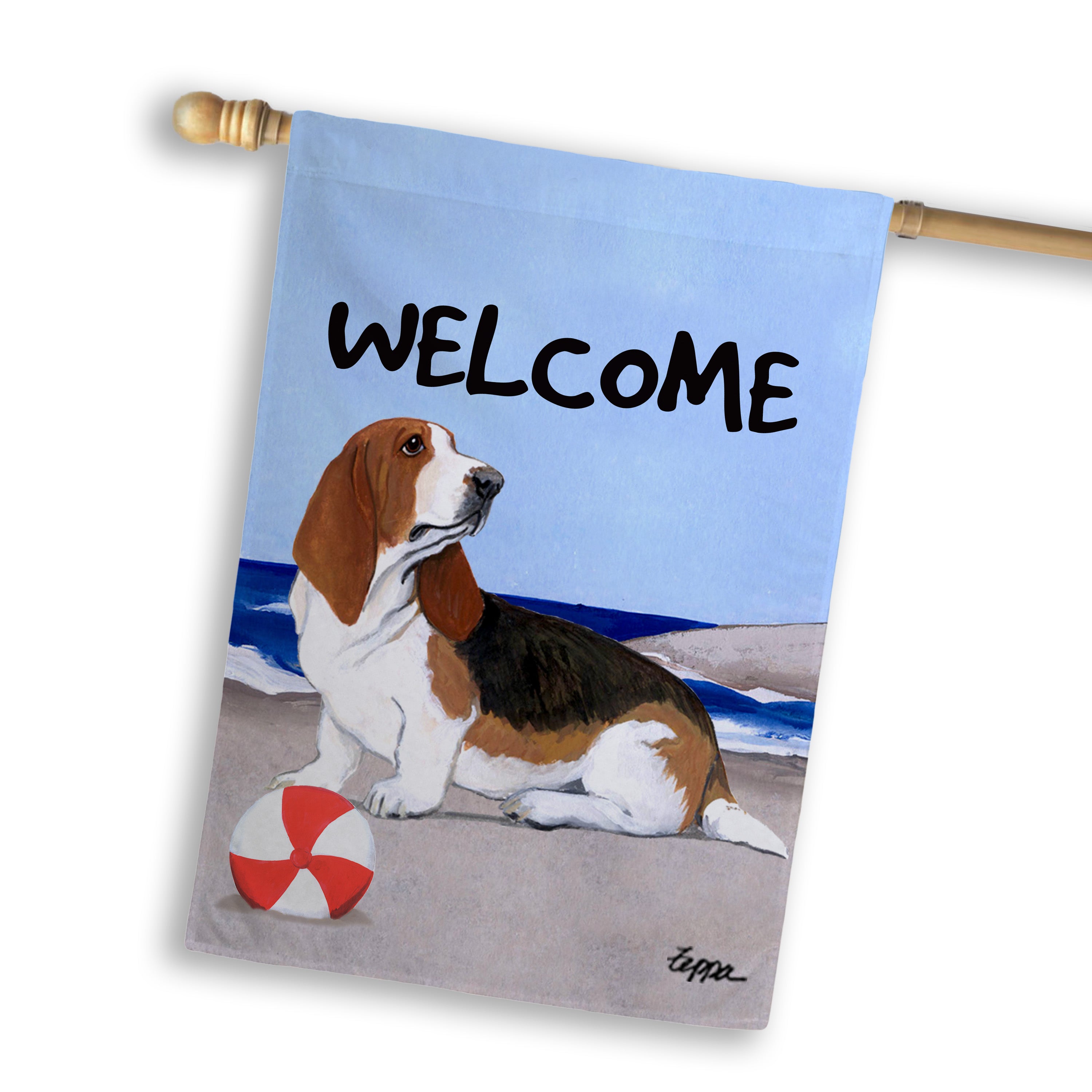 Basset Hound      House Flag
