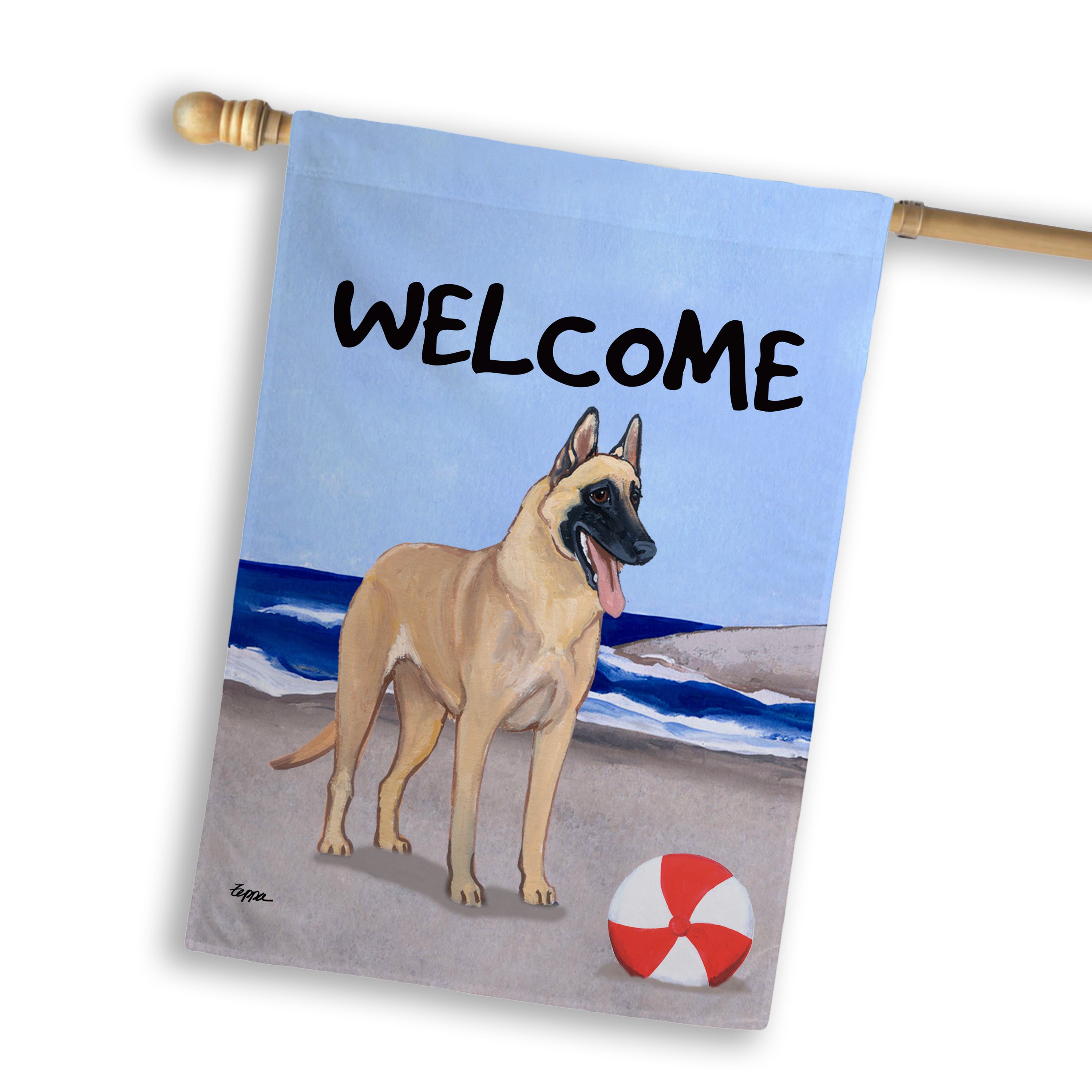 Belgian Malinois House Flag