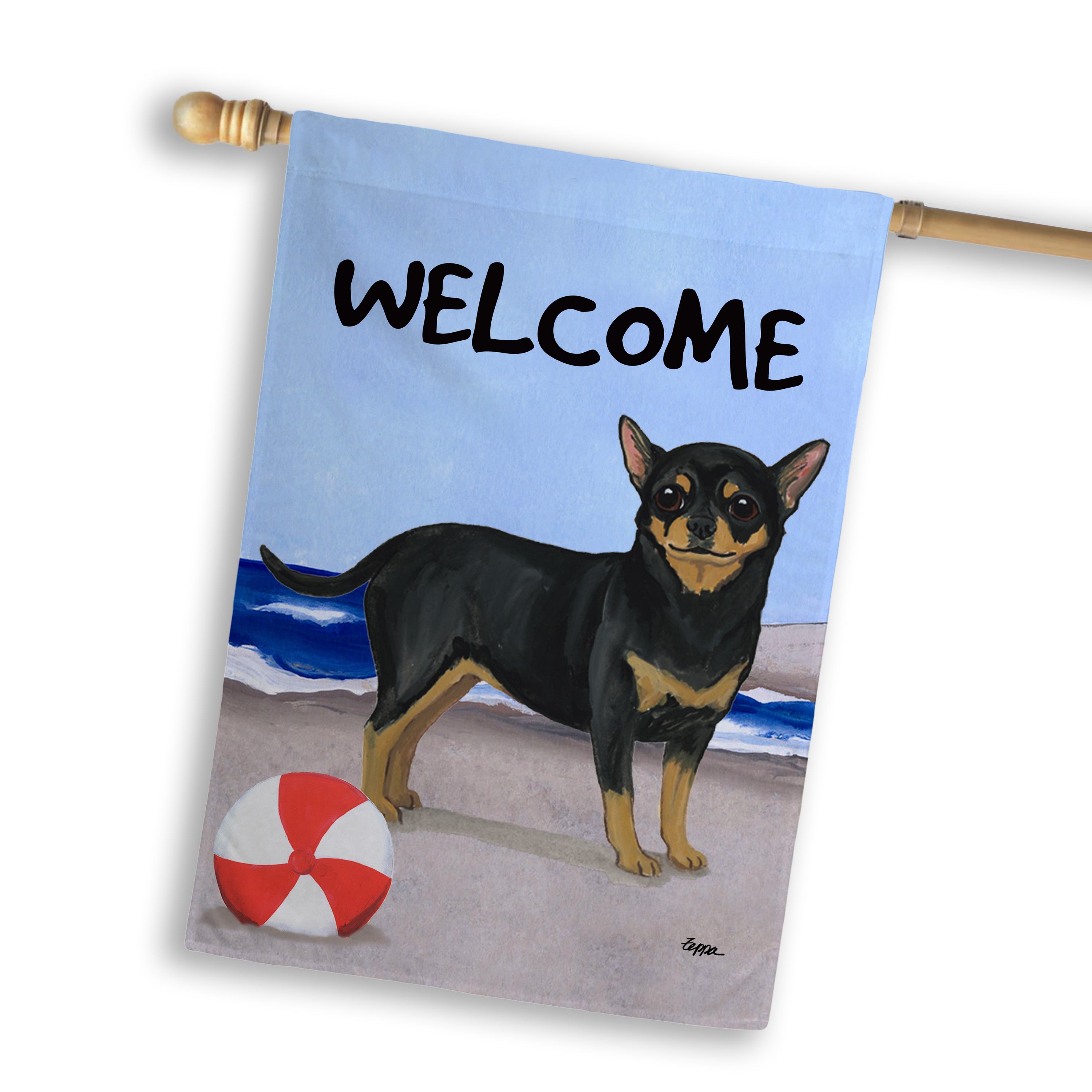 Chihuahua House Flag