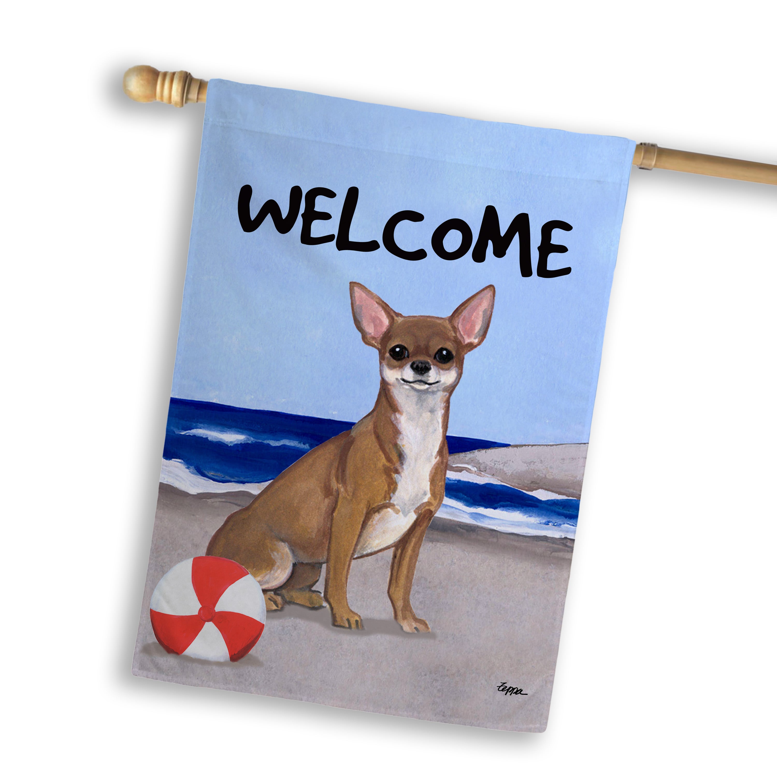 Chihuahua House Flag