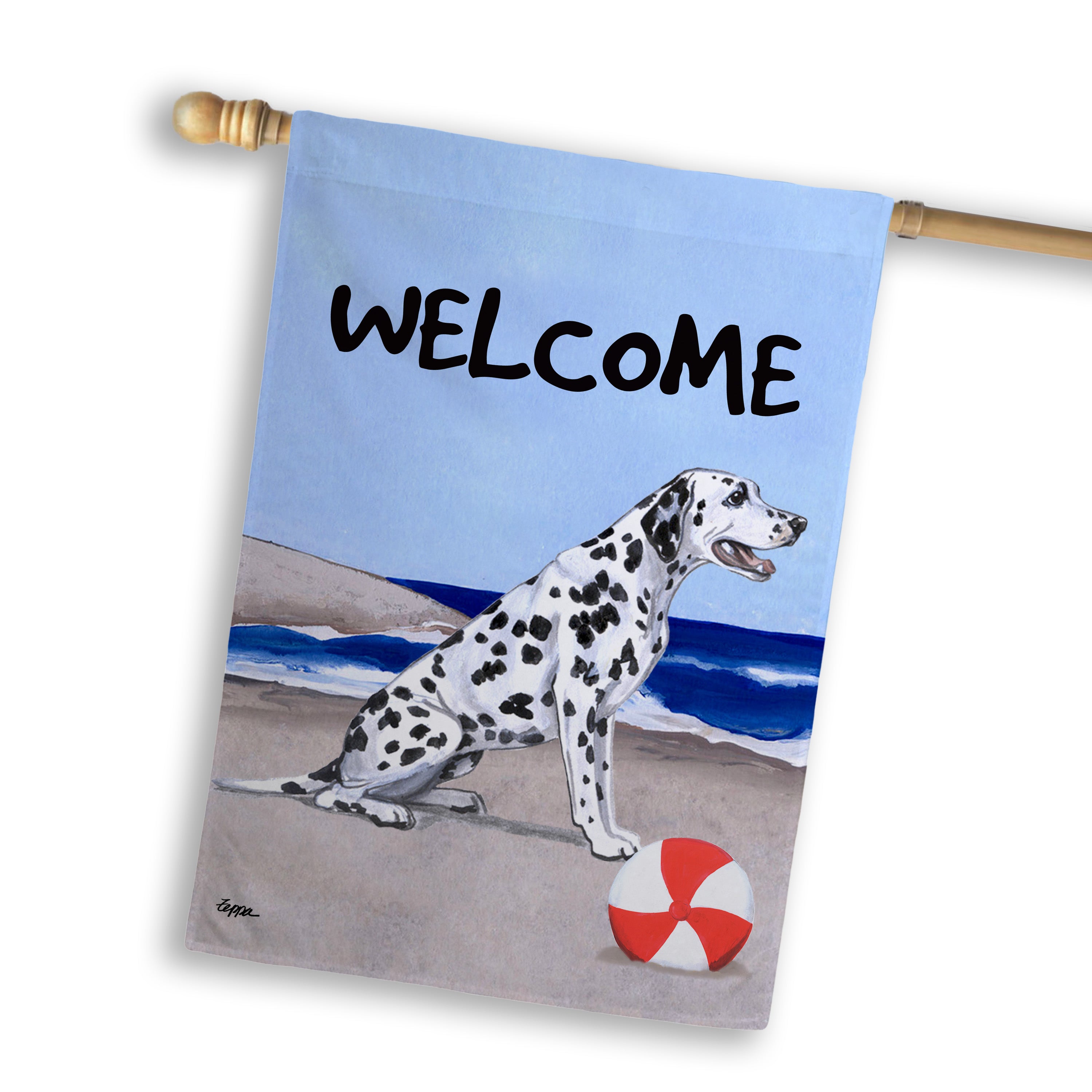 Dalmatian House Flag