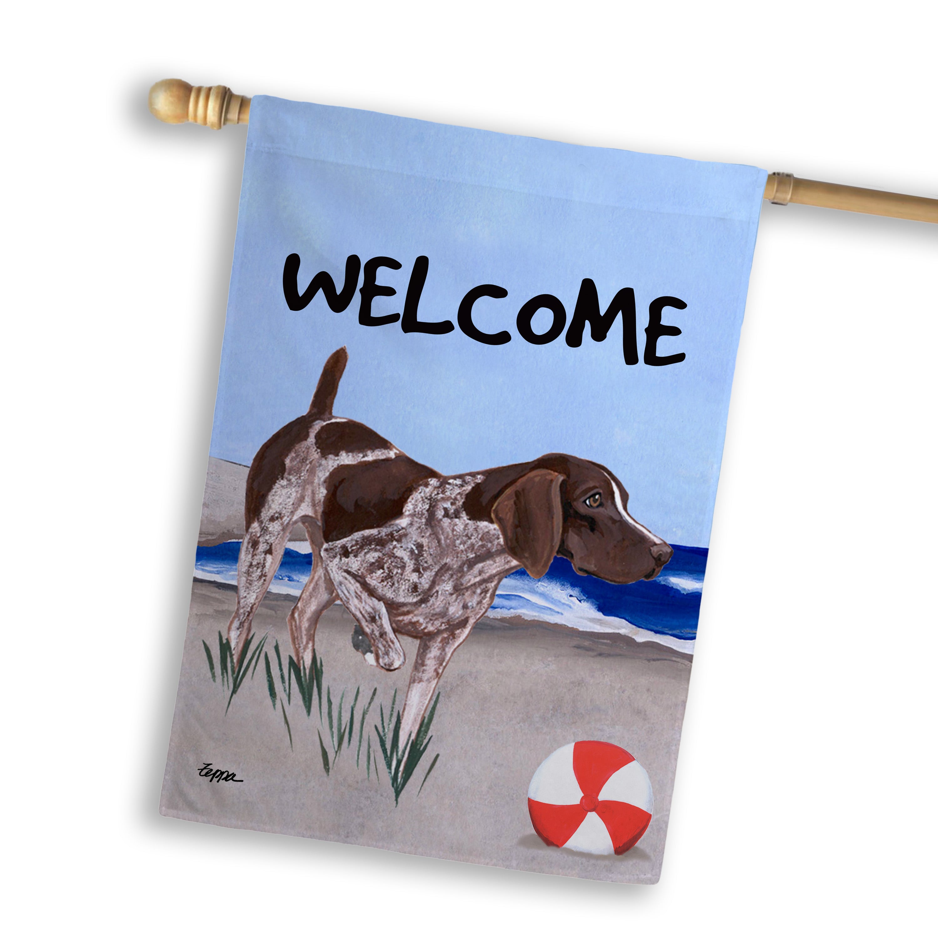 German Pointer House Flag