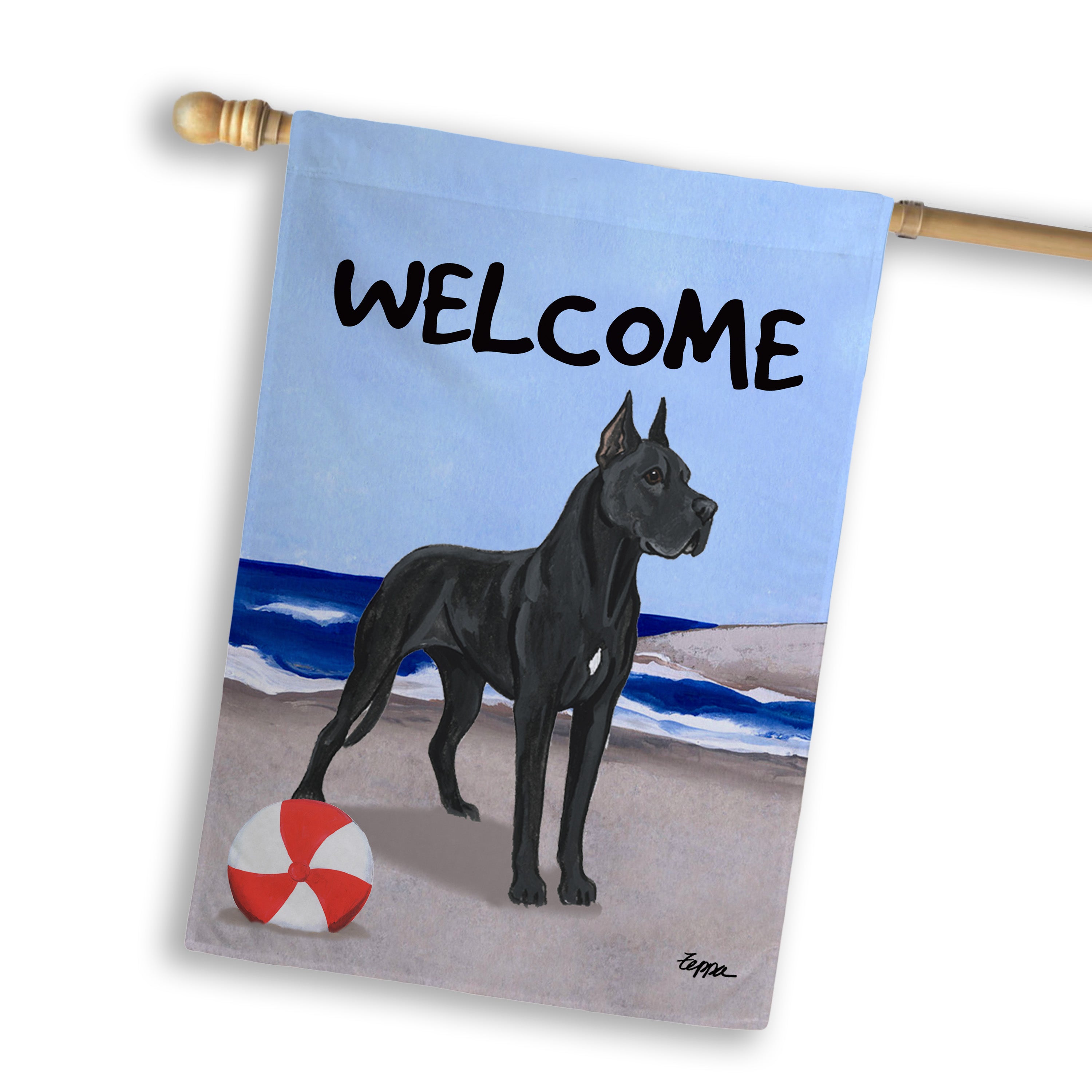 Great Dane House Flag