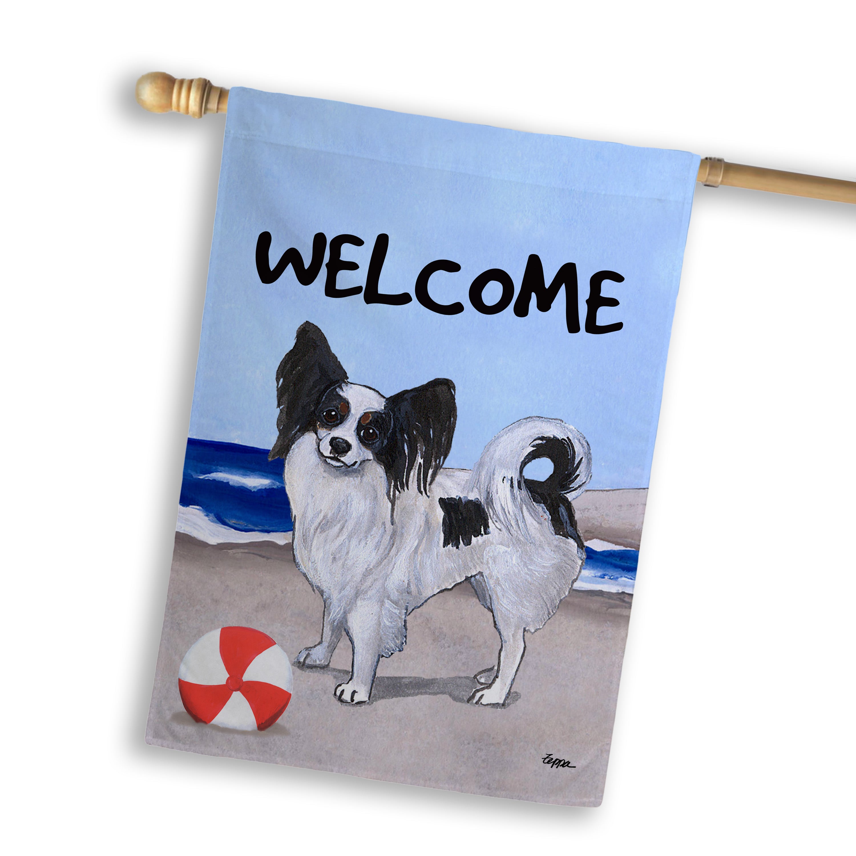 Papillon House Flag