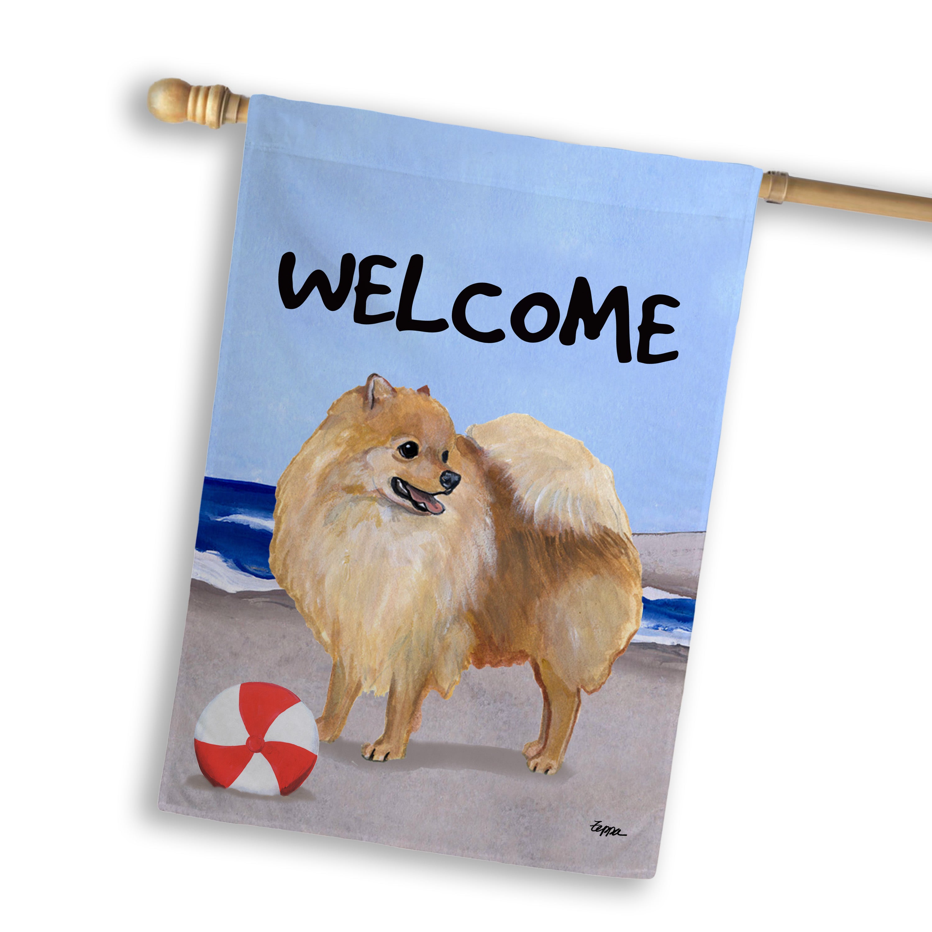 Pomeranian House Flag