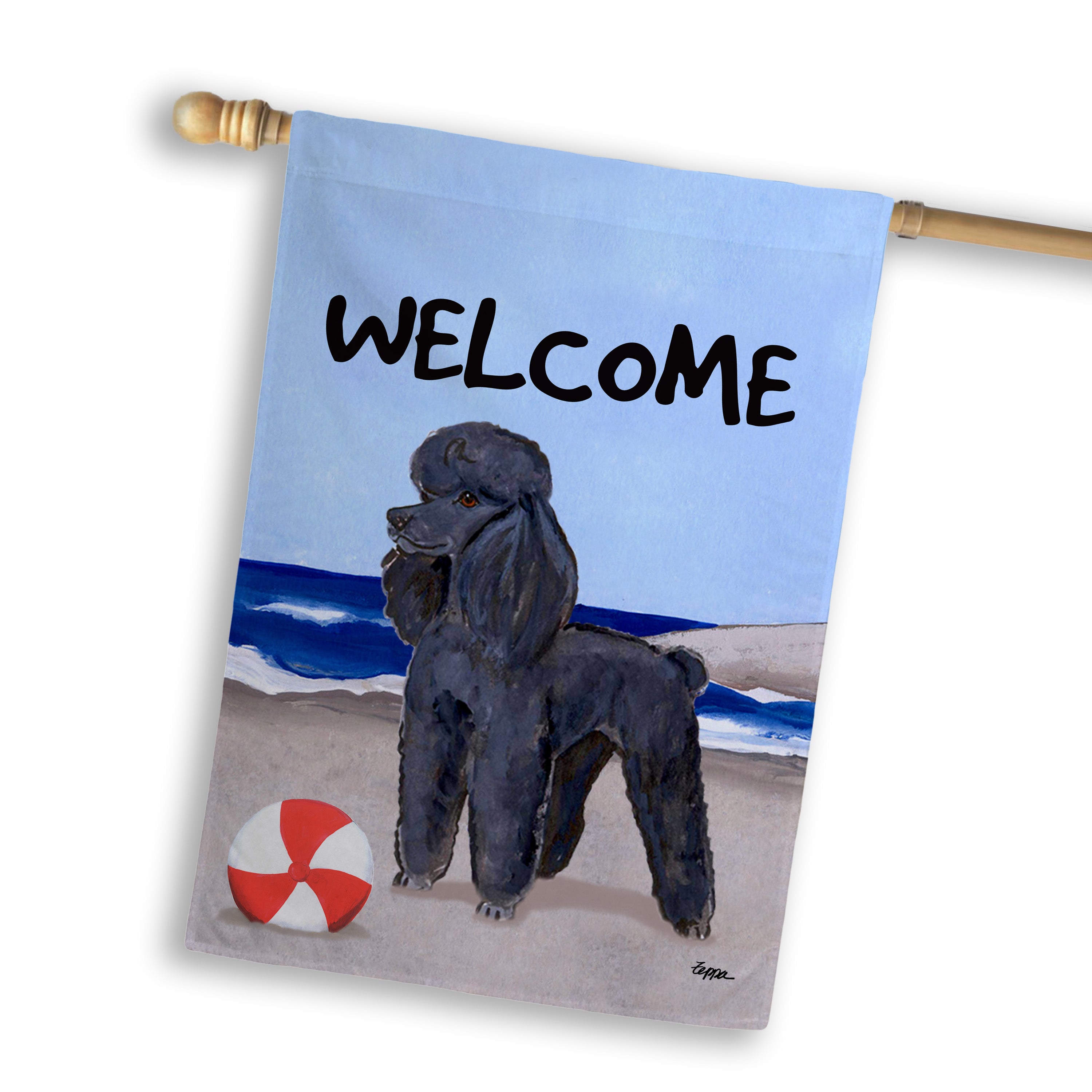 Poodle House Flag