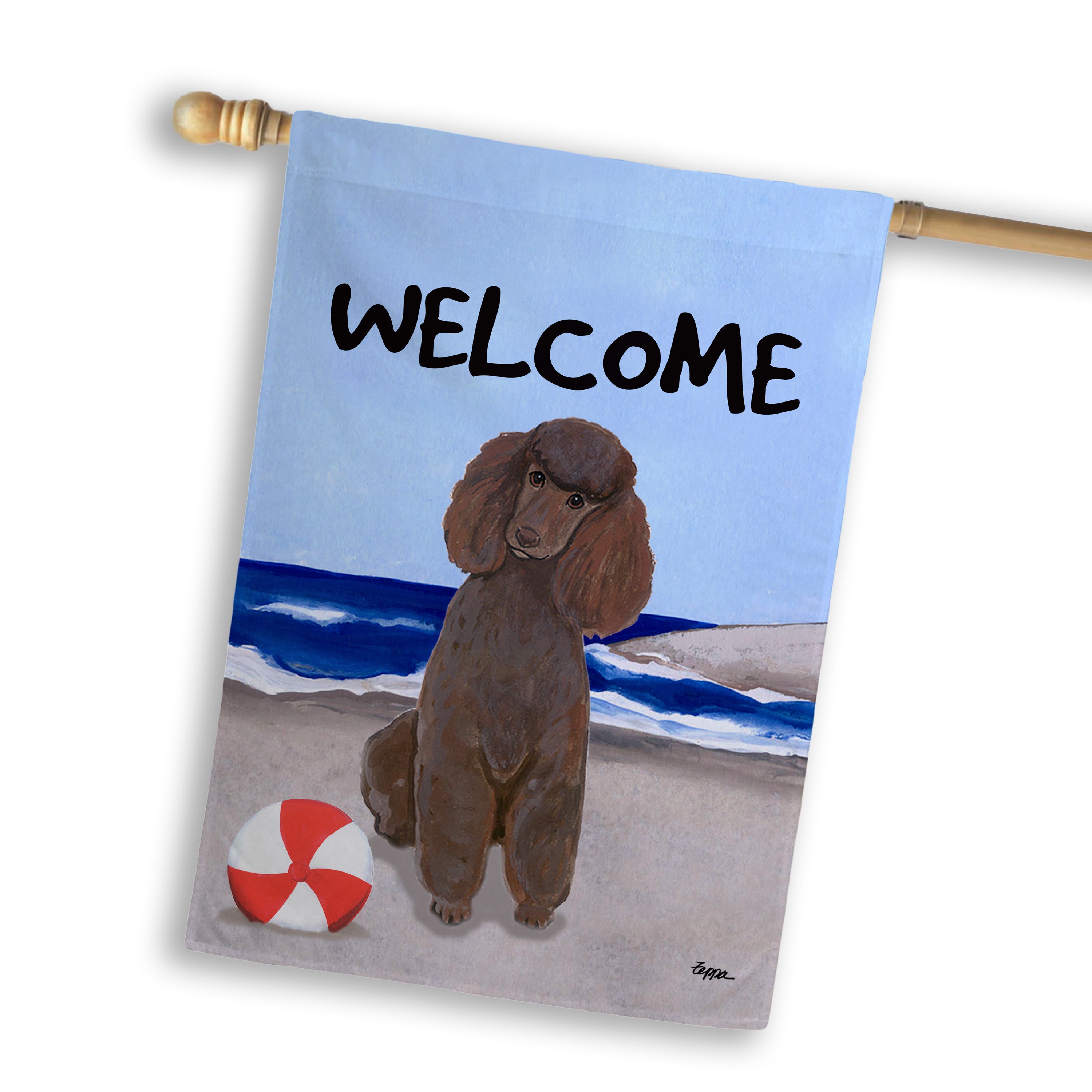 Poodle House Flag