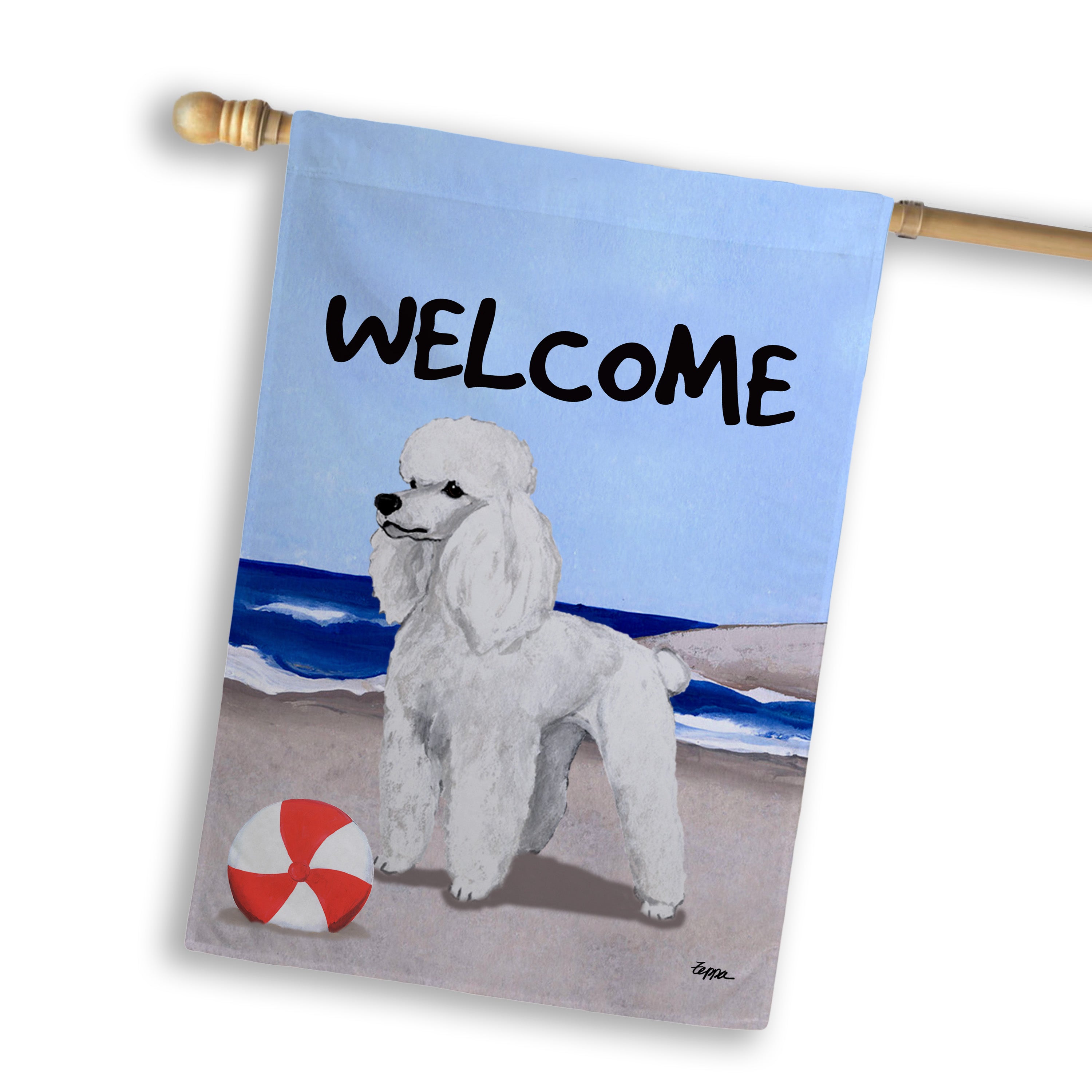 Poodle House Flag