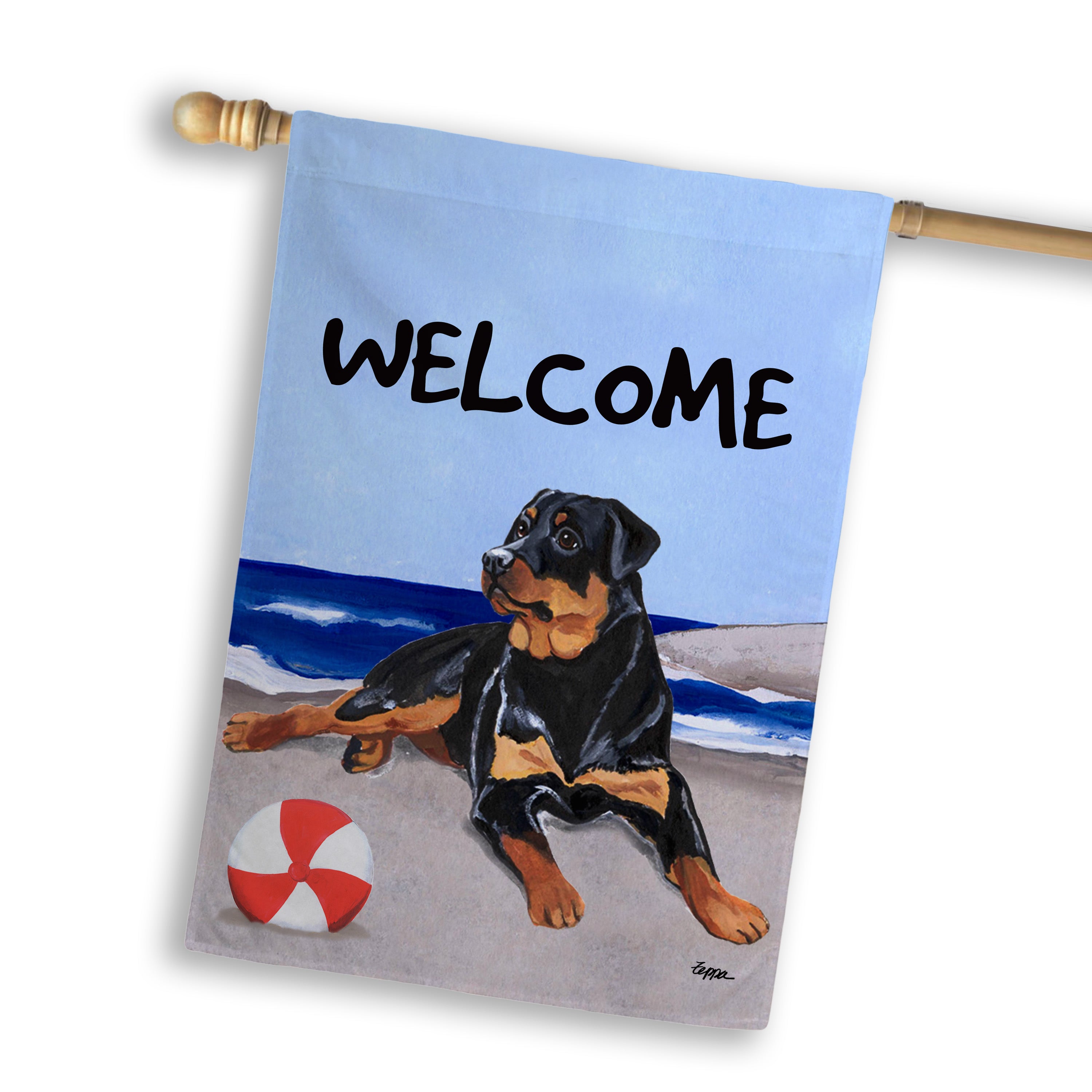 Rottweiler House Flag