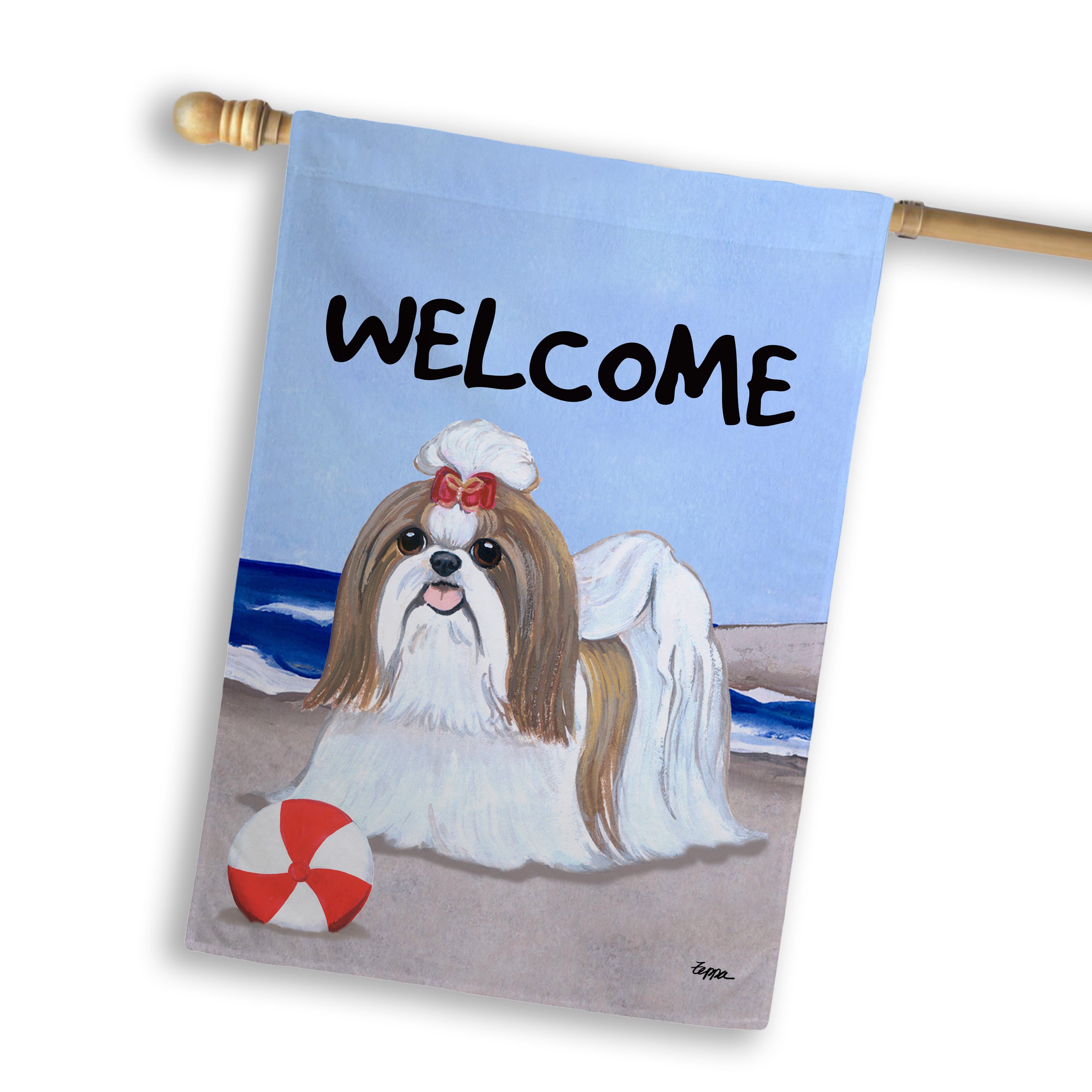 Shih Tzu House Flag