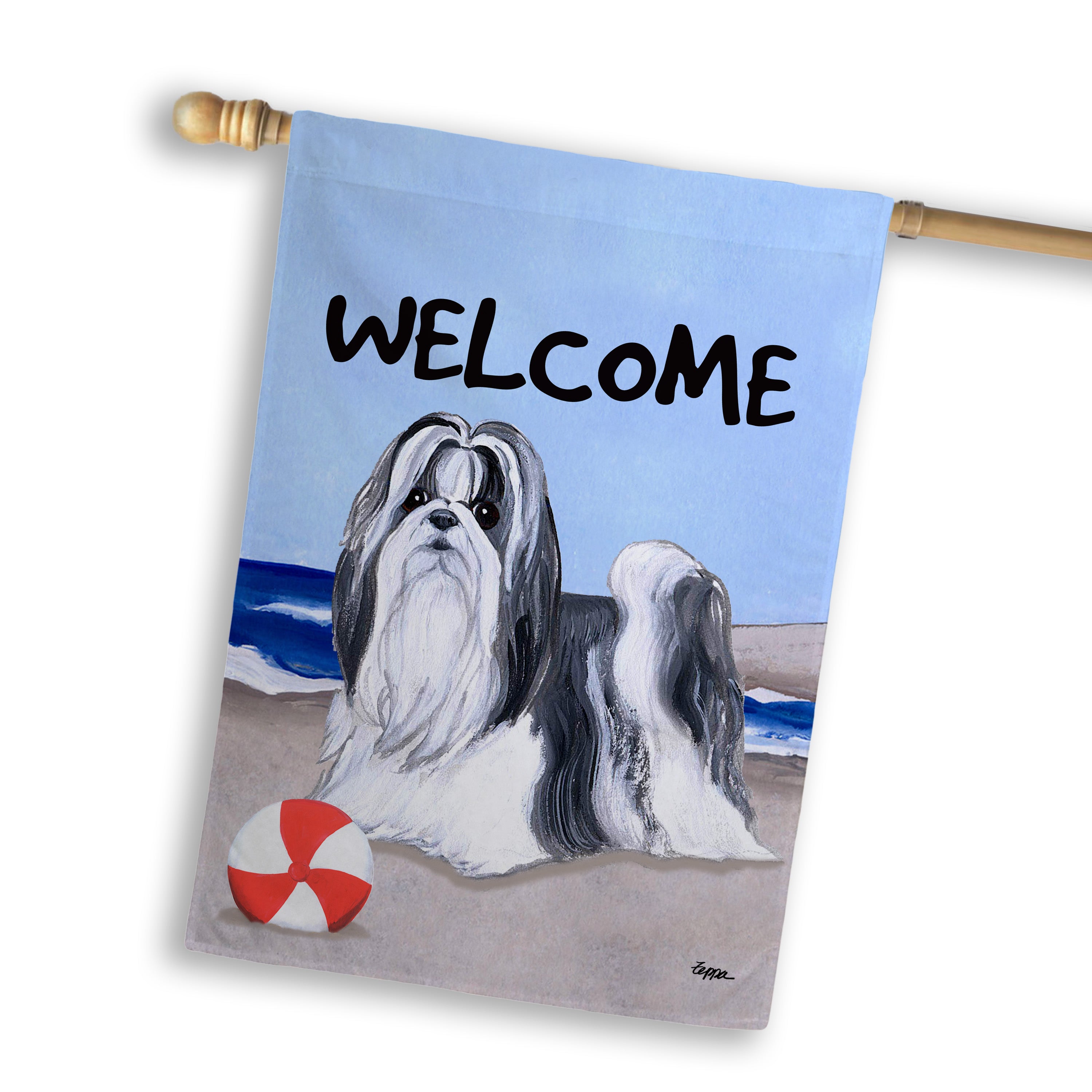 Shih Tzu House Flag
