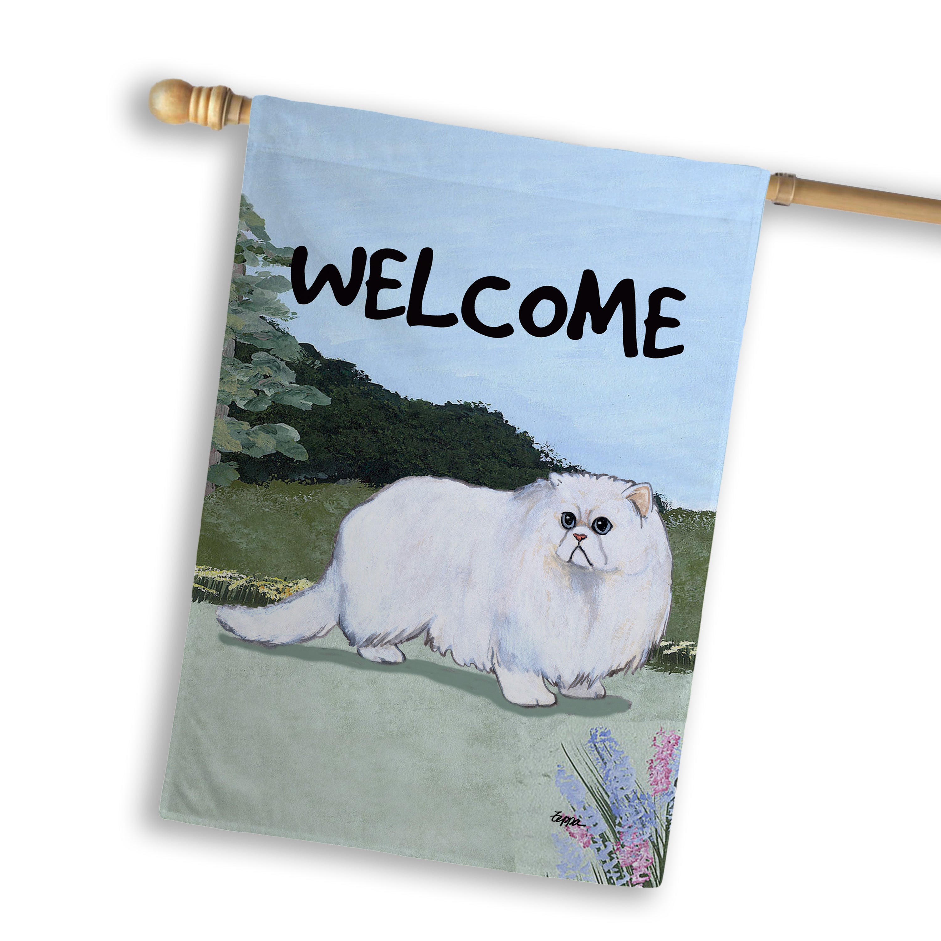 Persian Cat House Flag
