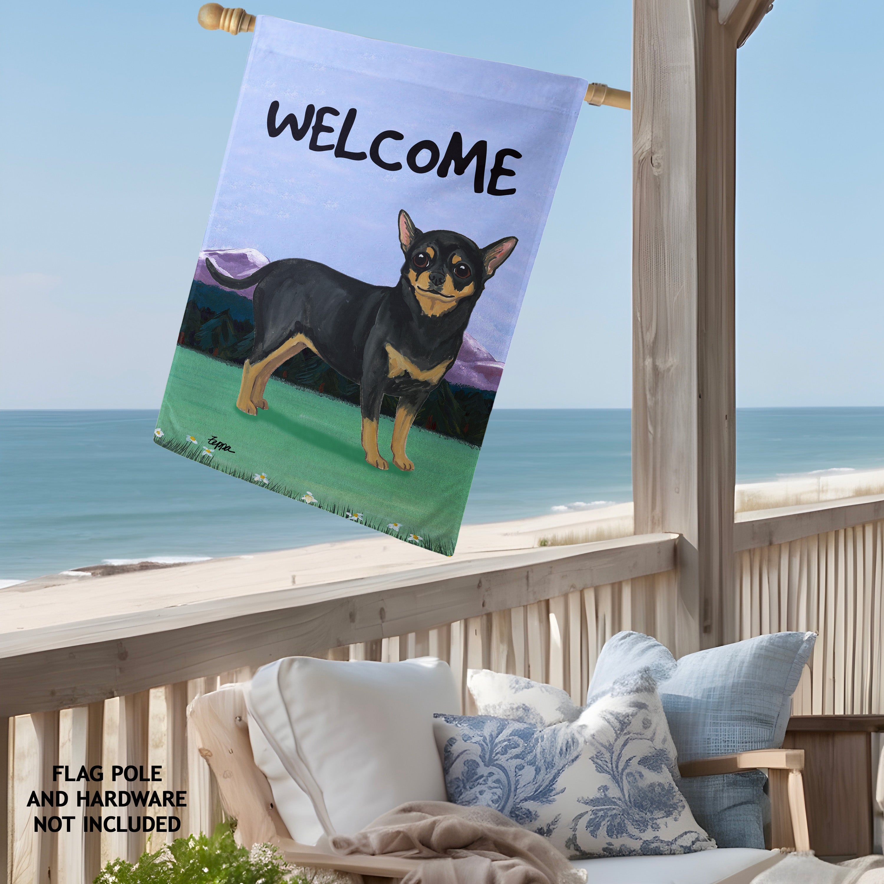 Chihuahua House Flag