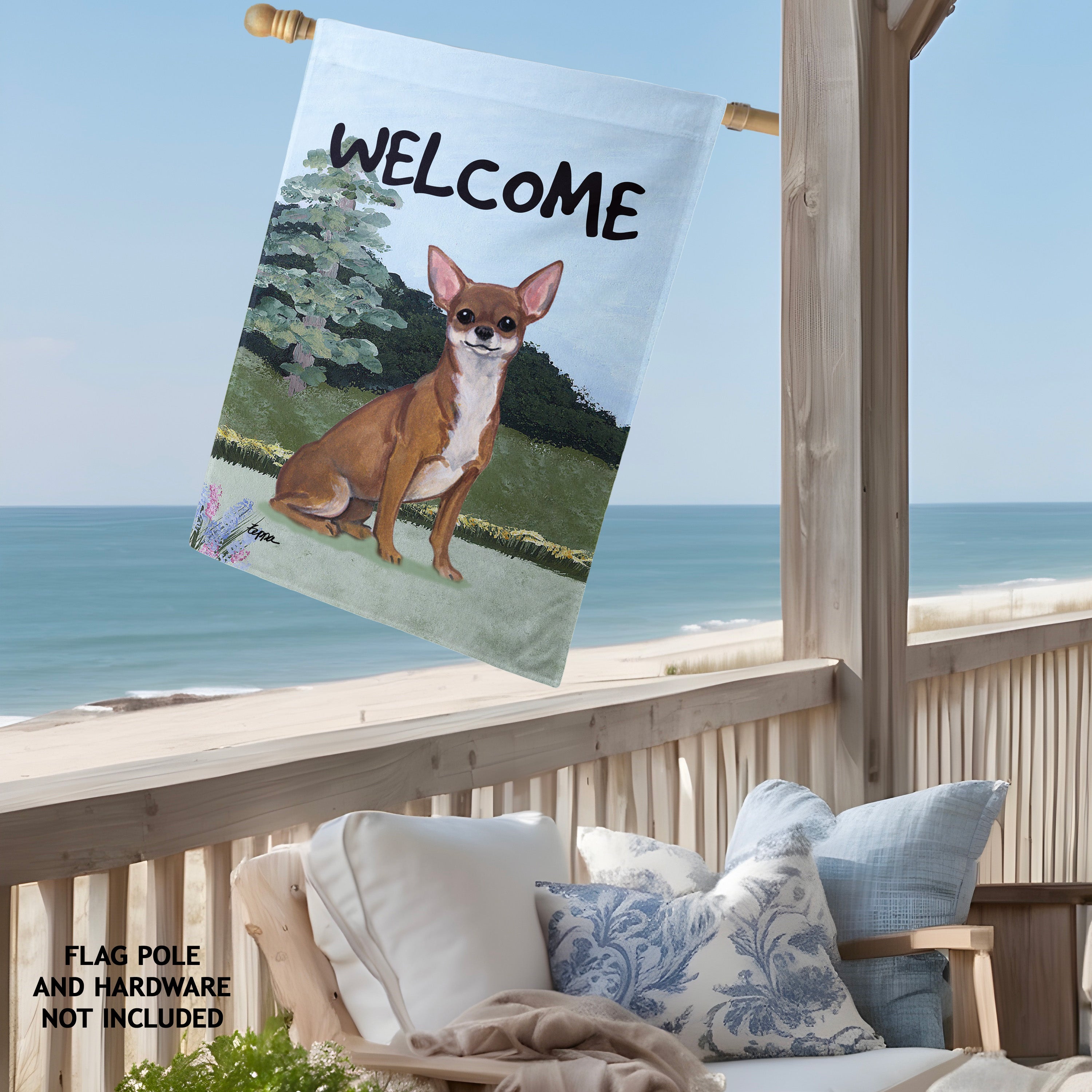 Chihuahua House Flag