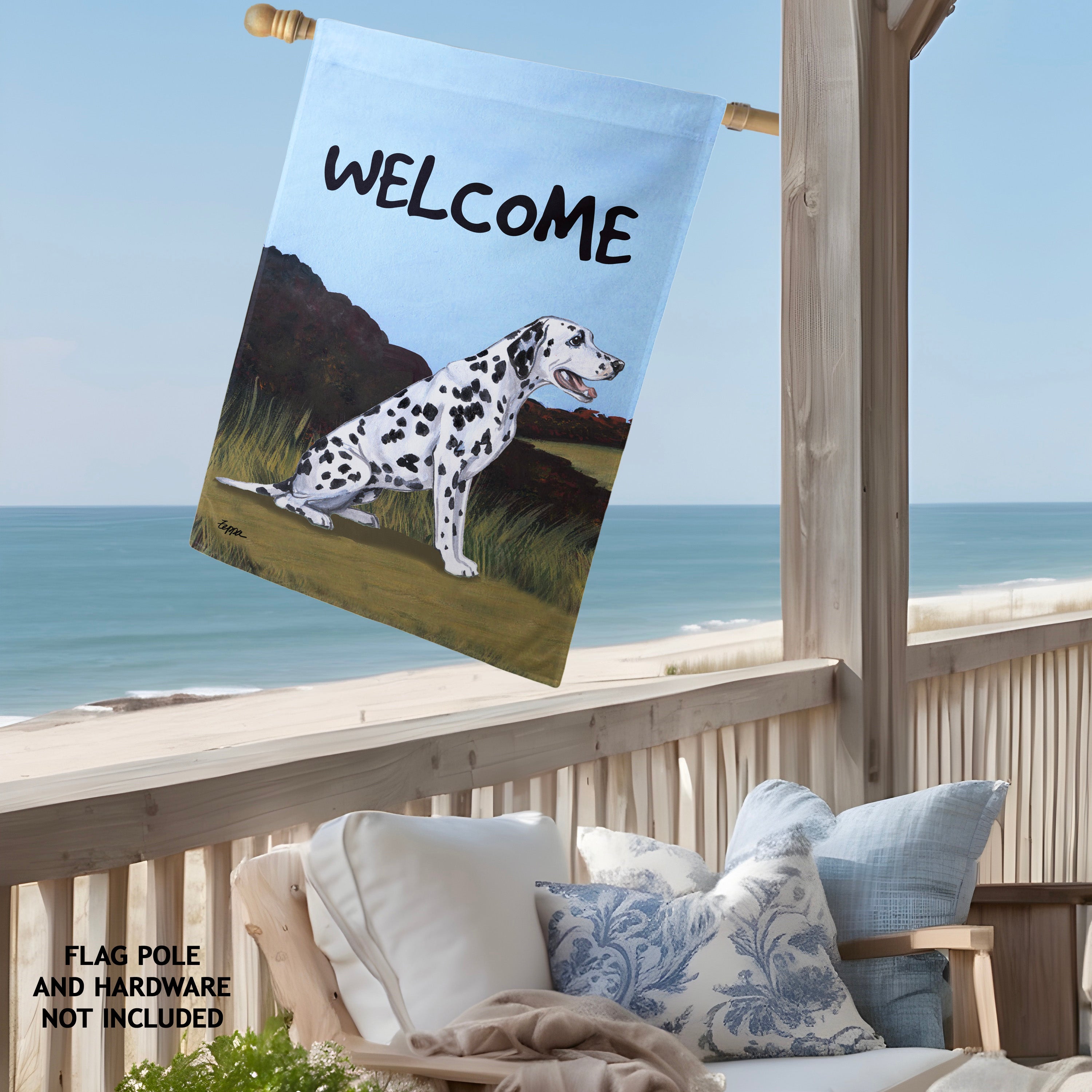 Dalmatian House Flag