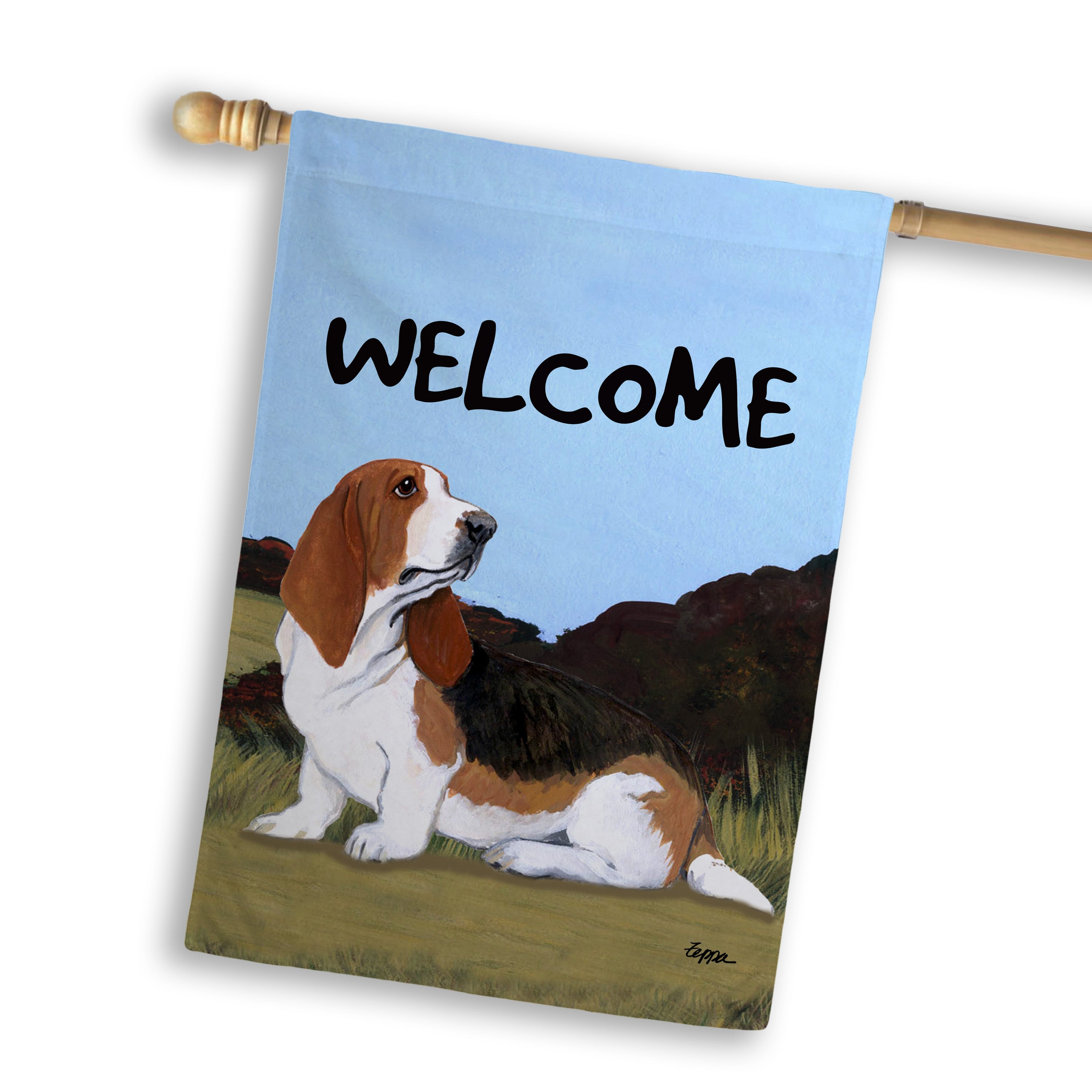 Basset Hound      House Flag