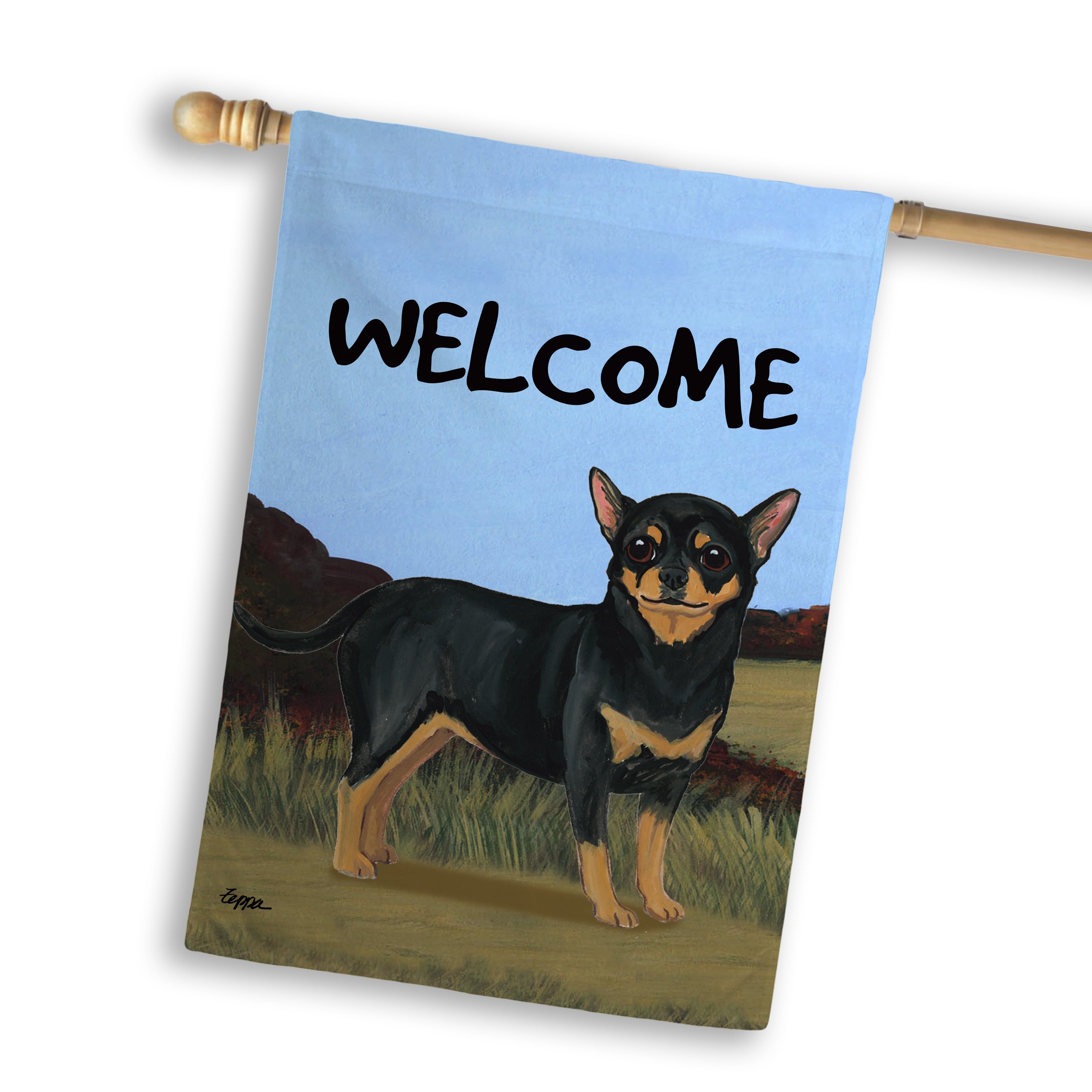 Chihuahua House Flag