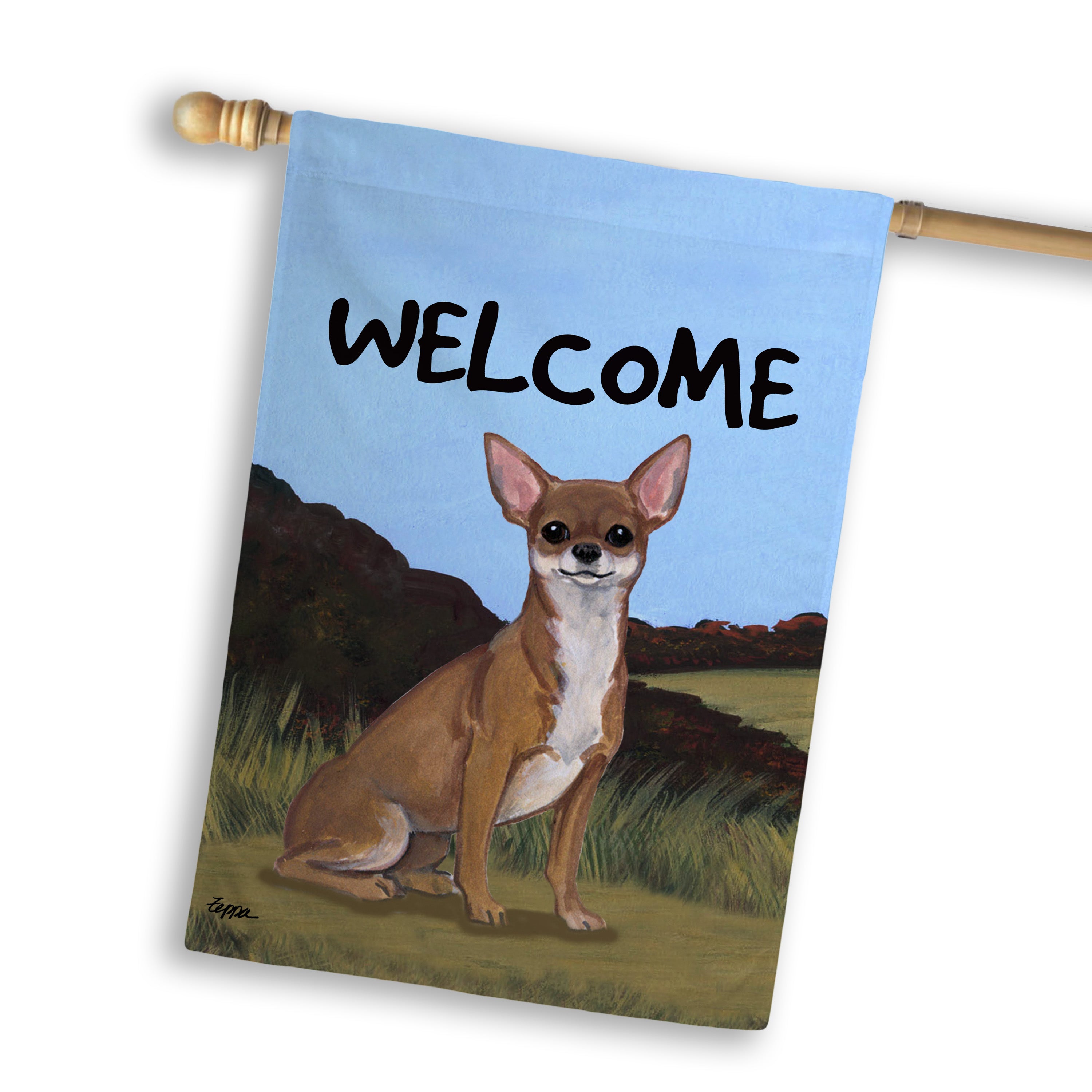 Chihuahua House Flag