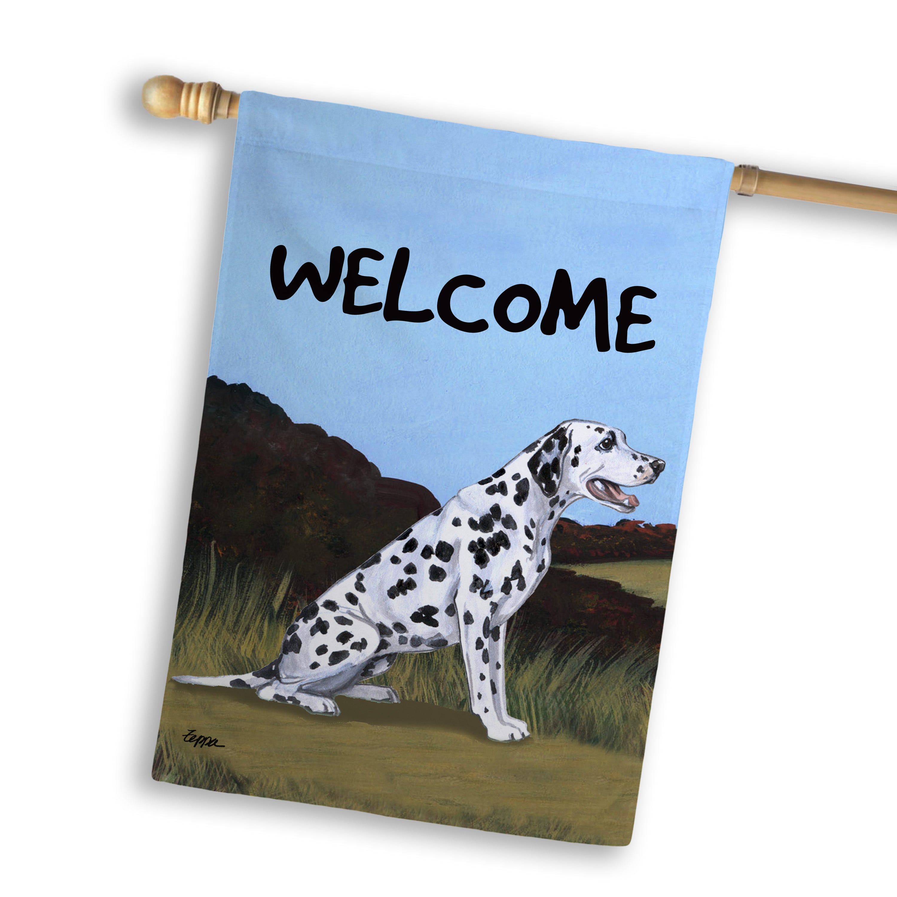 Dalmatian House Flag