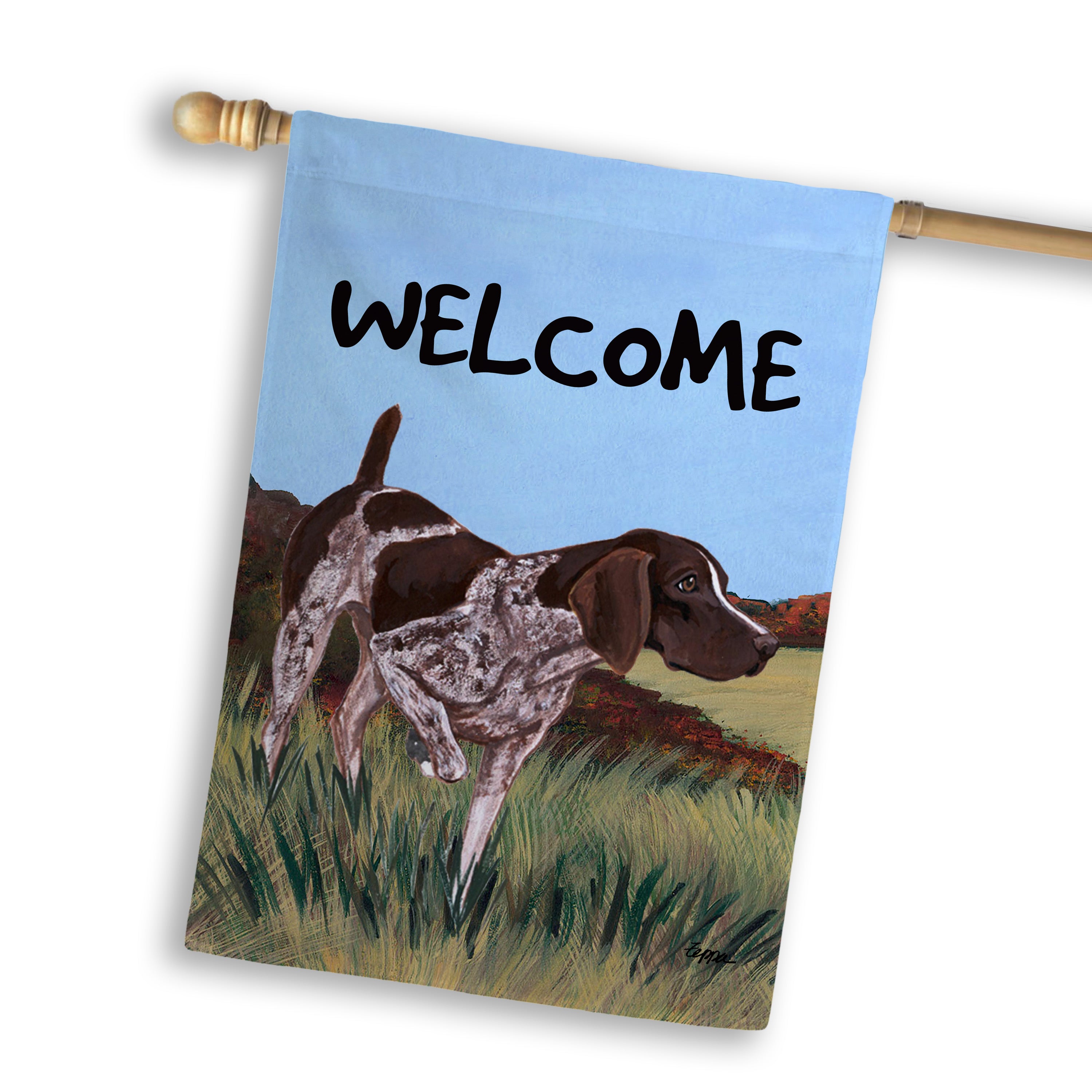 German Pointer House Flag