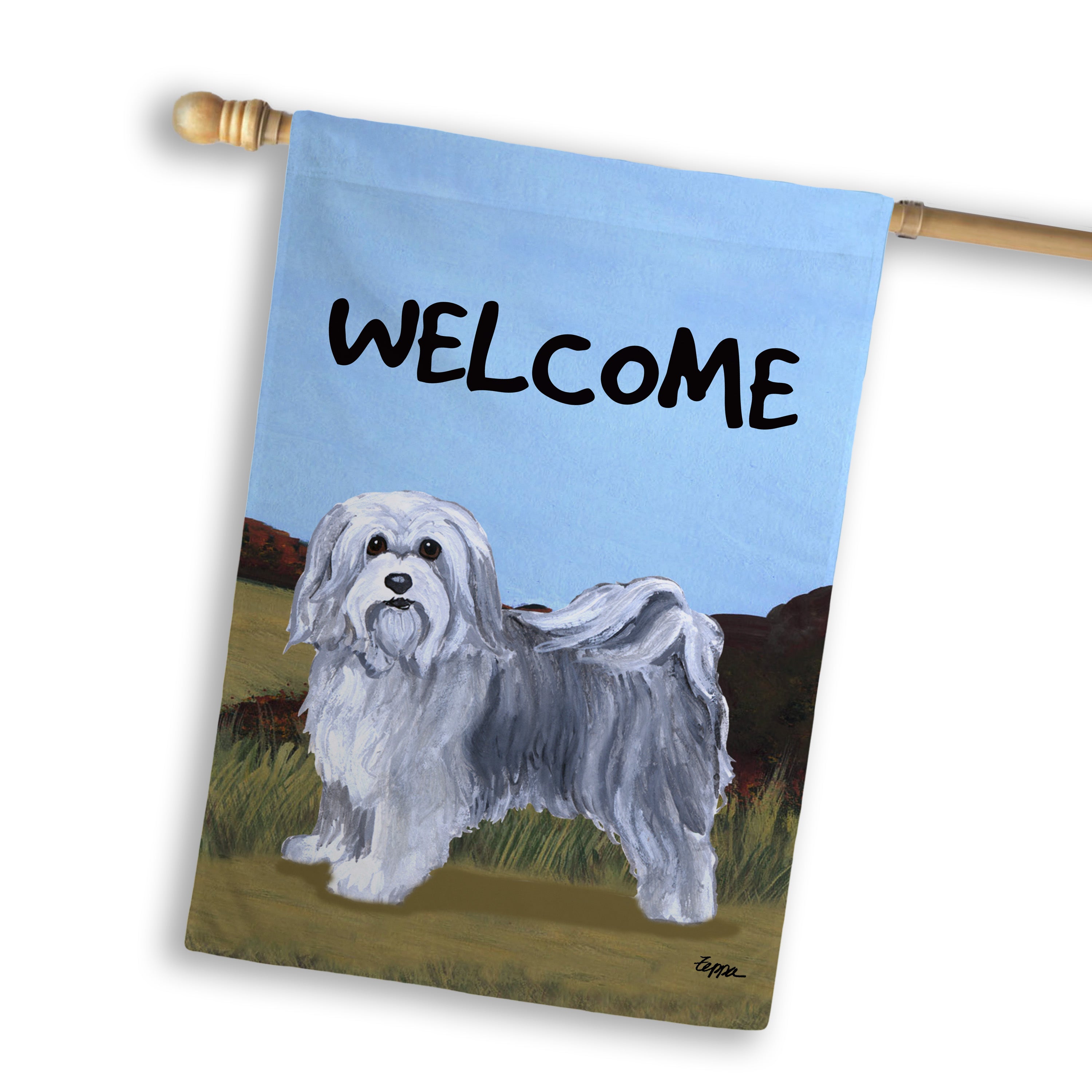 Havanese House Flag