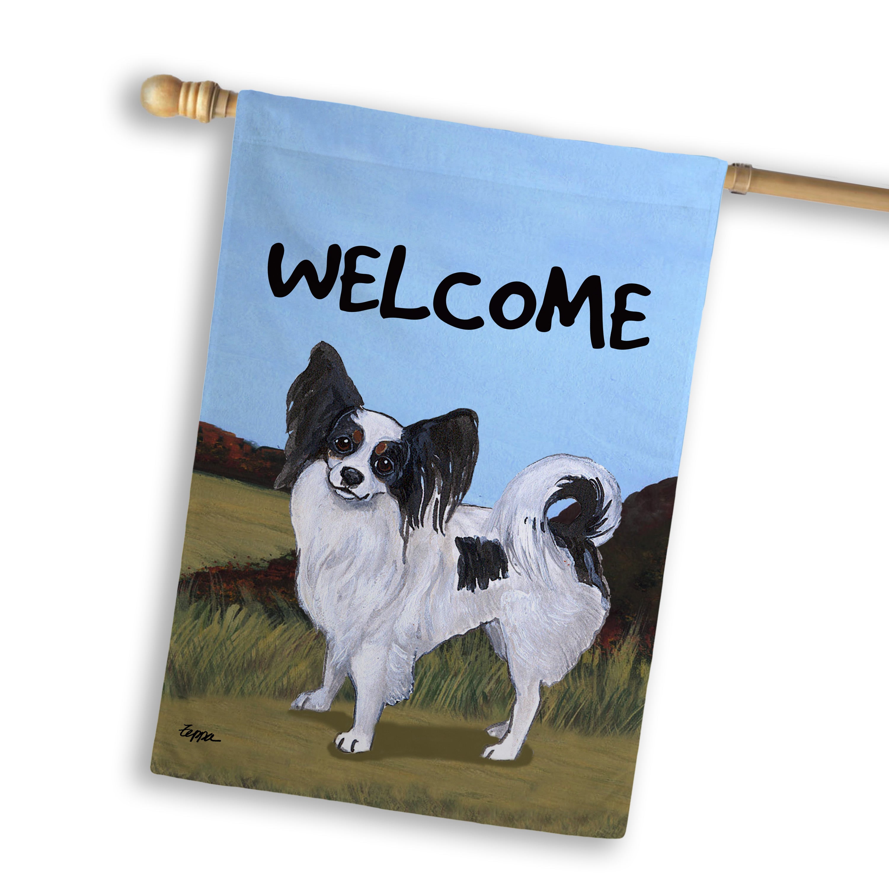 Papillon House Flag