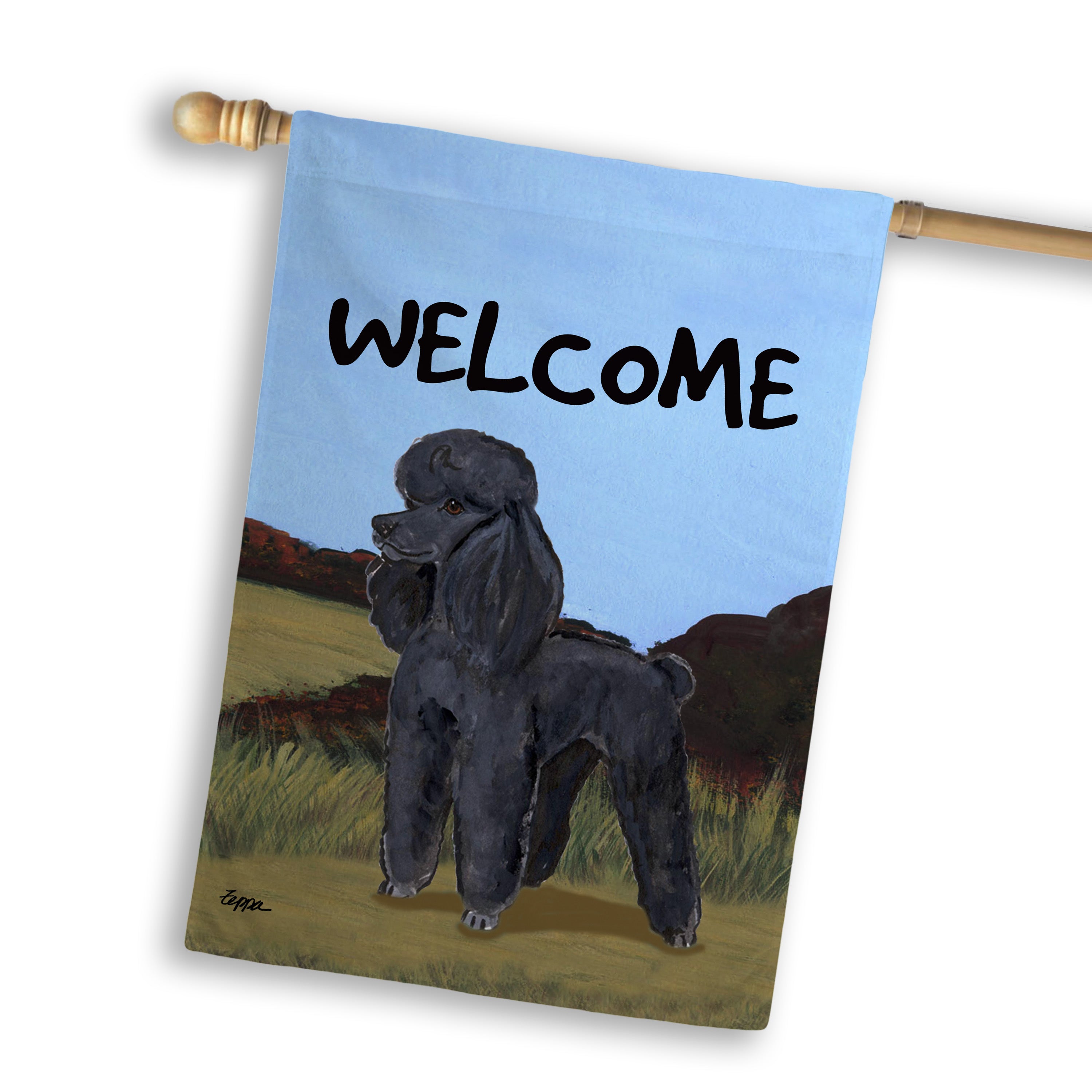 Poodle House Flag