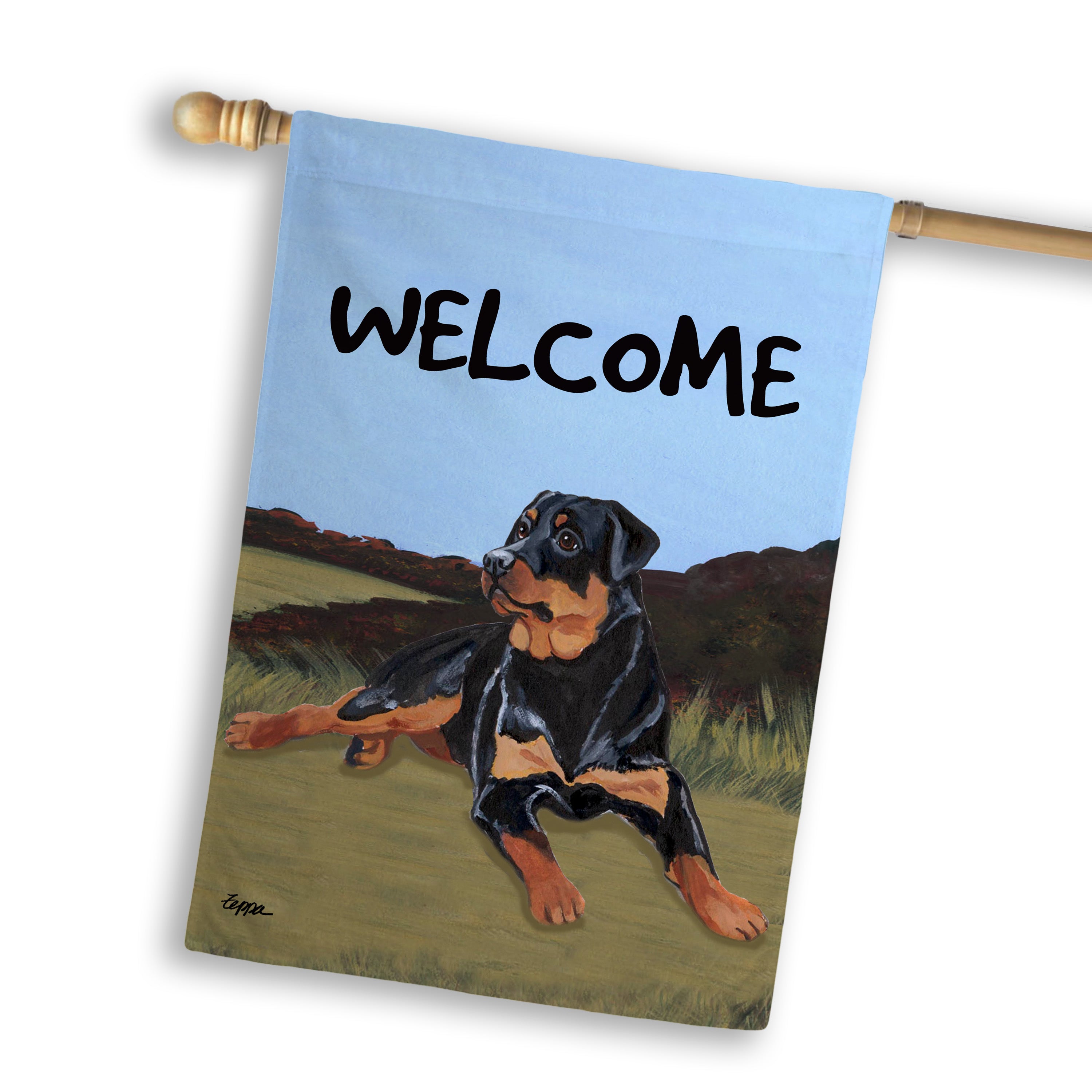 Rottweiler House Flag