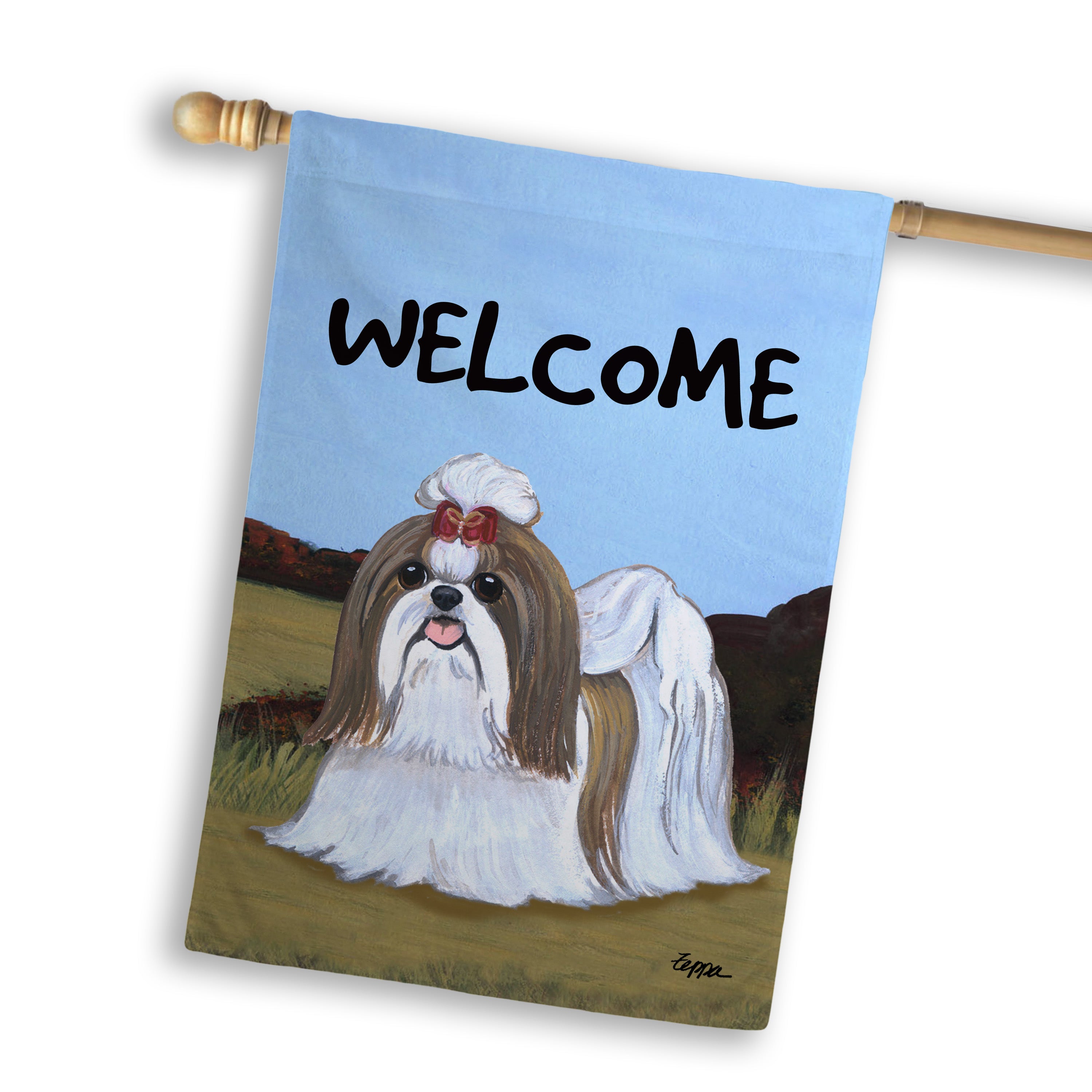 Shih Tzu House Flag