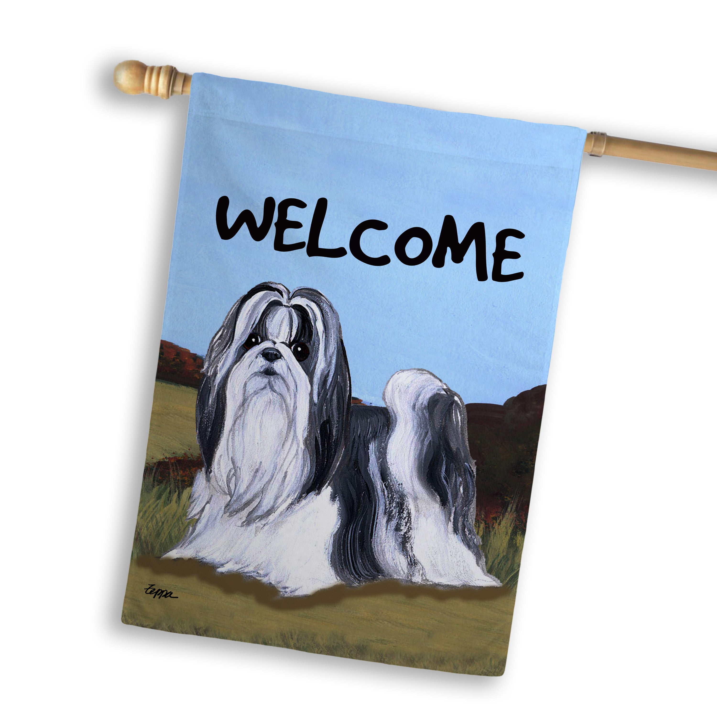 Shih Tzu House Flag