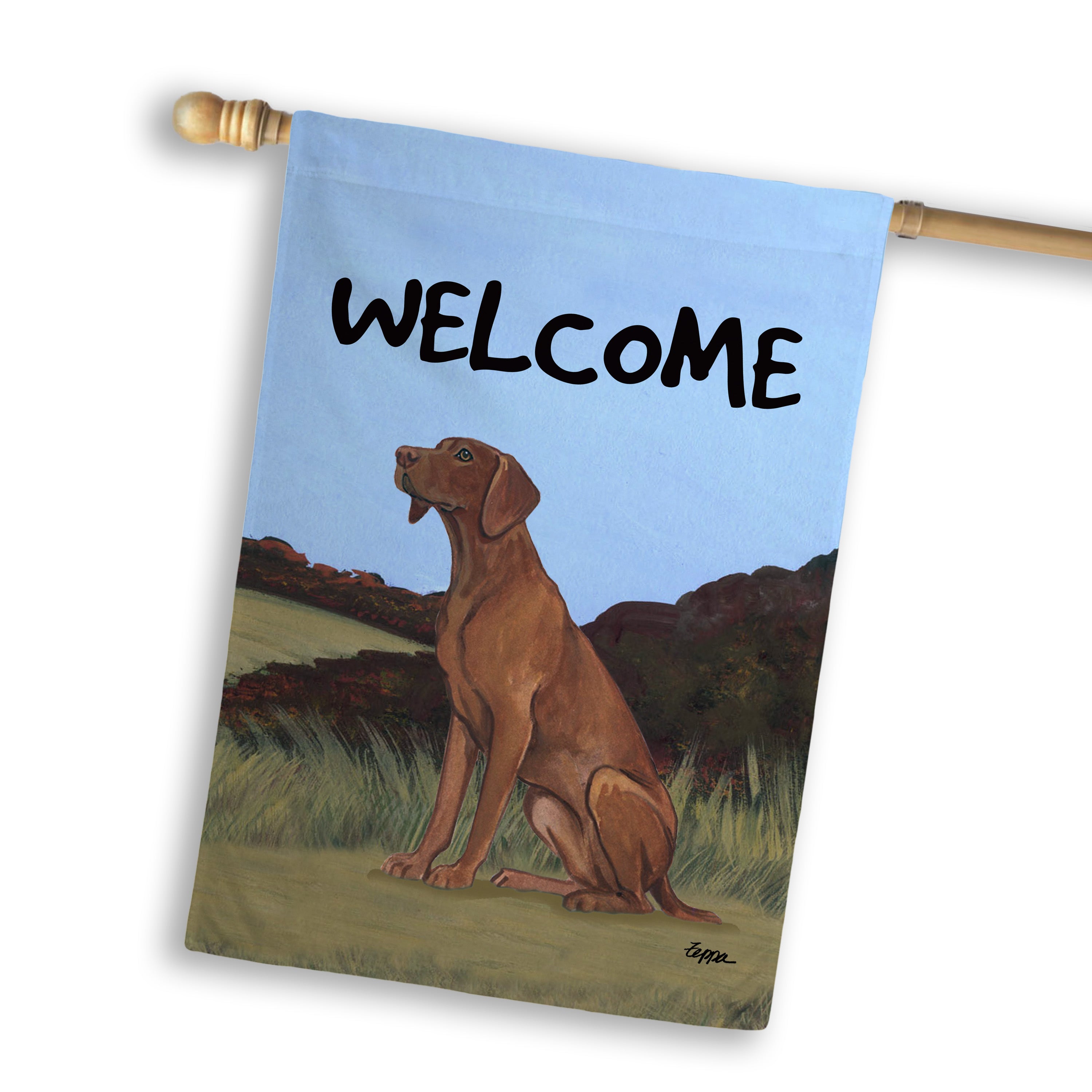 Vizsla House Flag