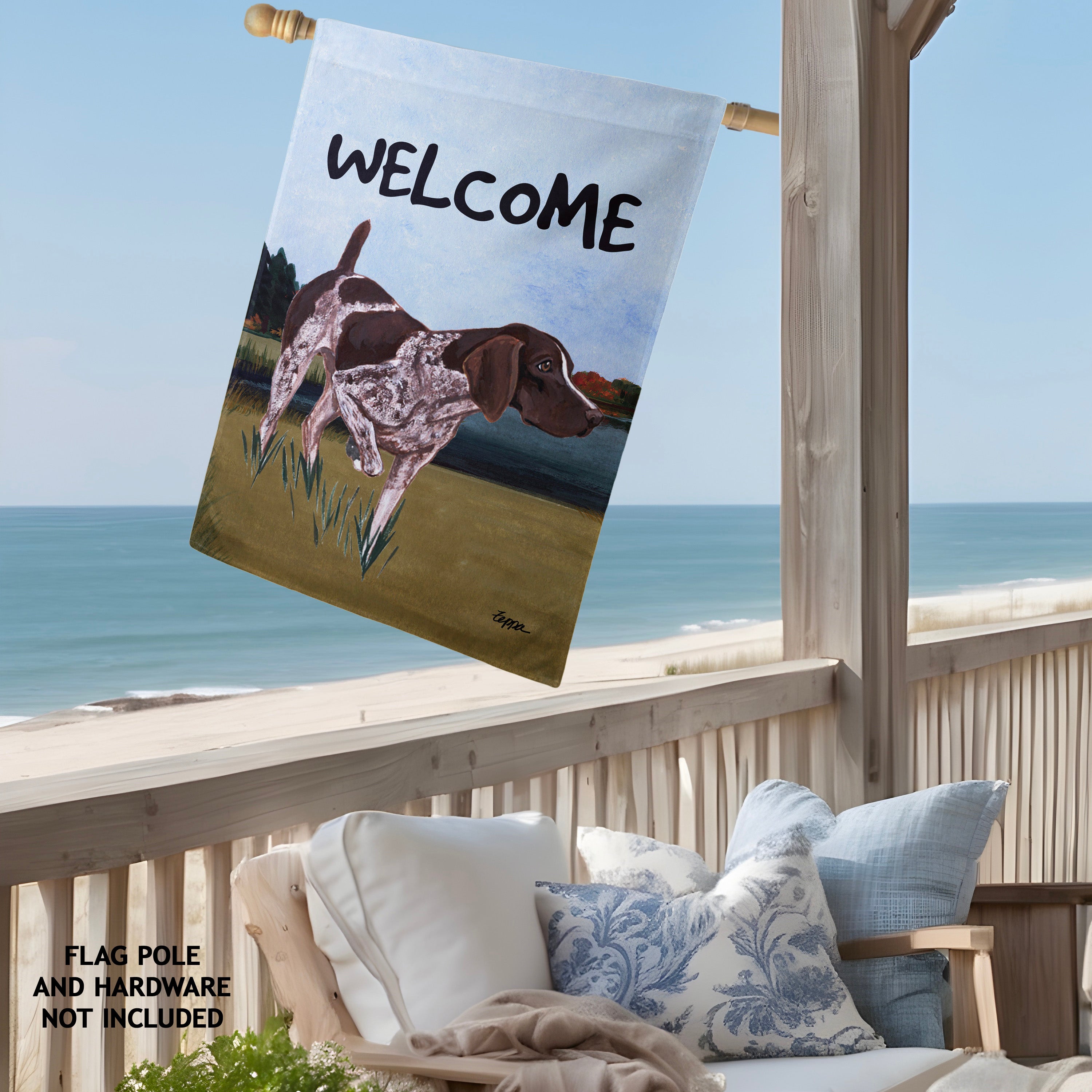 German Pointer House Flag